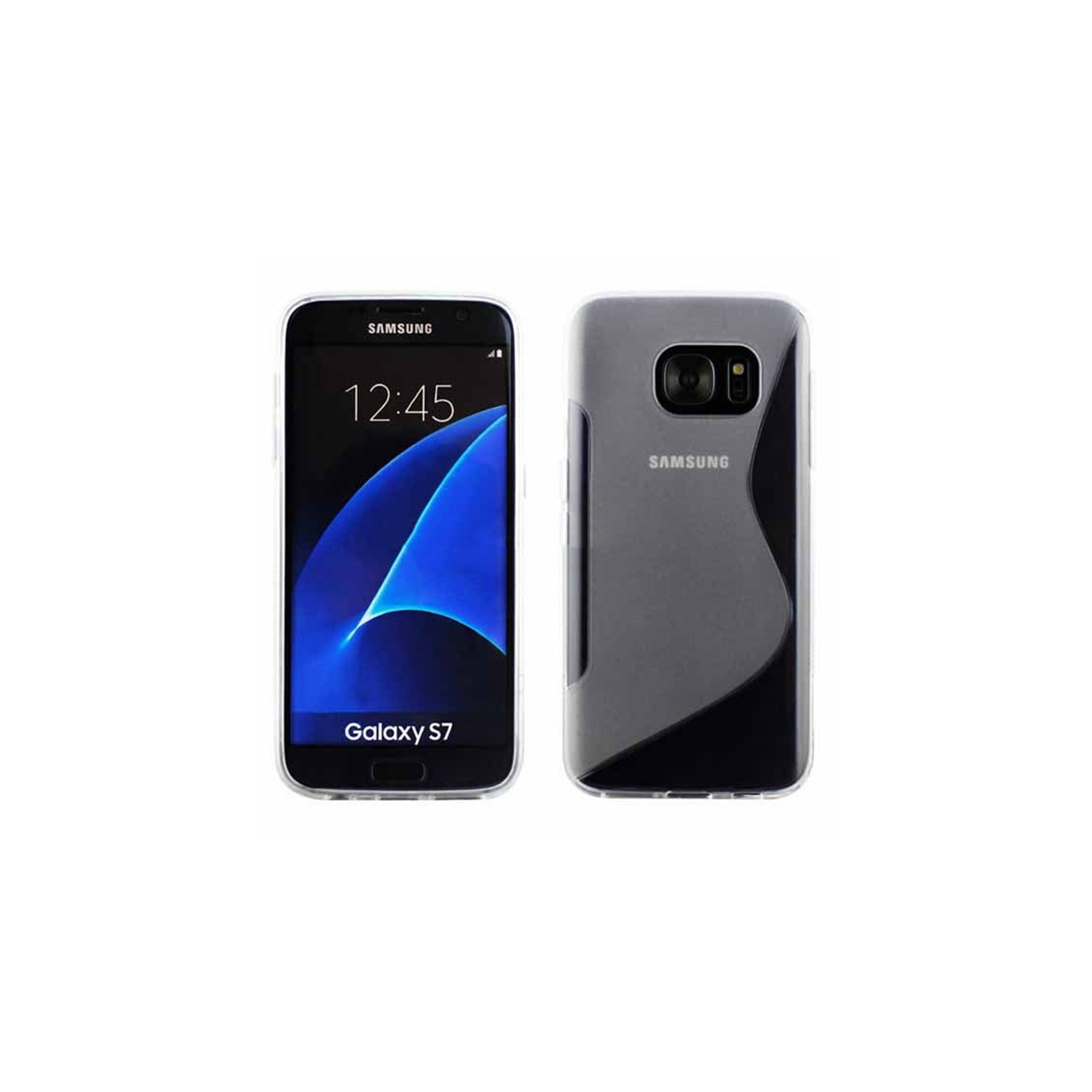 【CSmart】 Ultra Thin Soft TPU Silicone Jelly Bumper Back Cover Case for Samsung Galaxy S7, Clear
