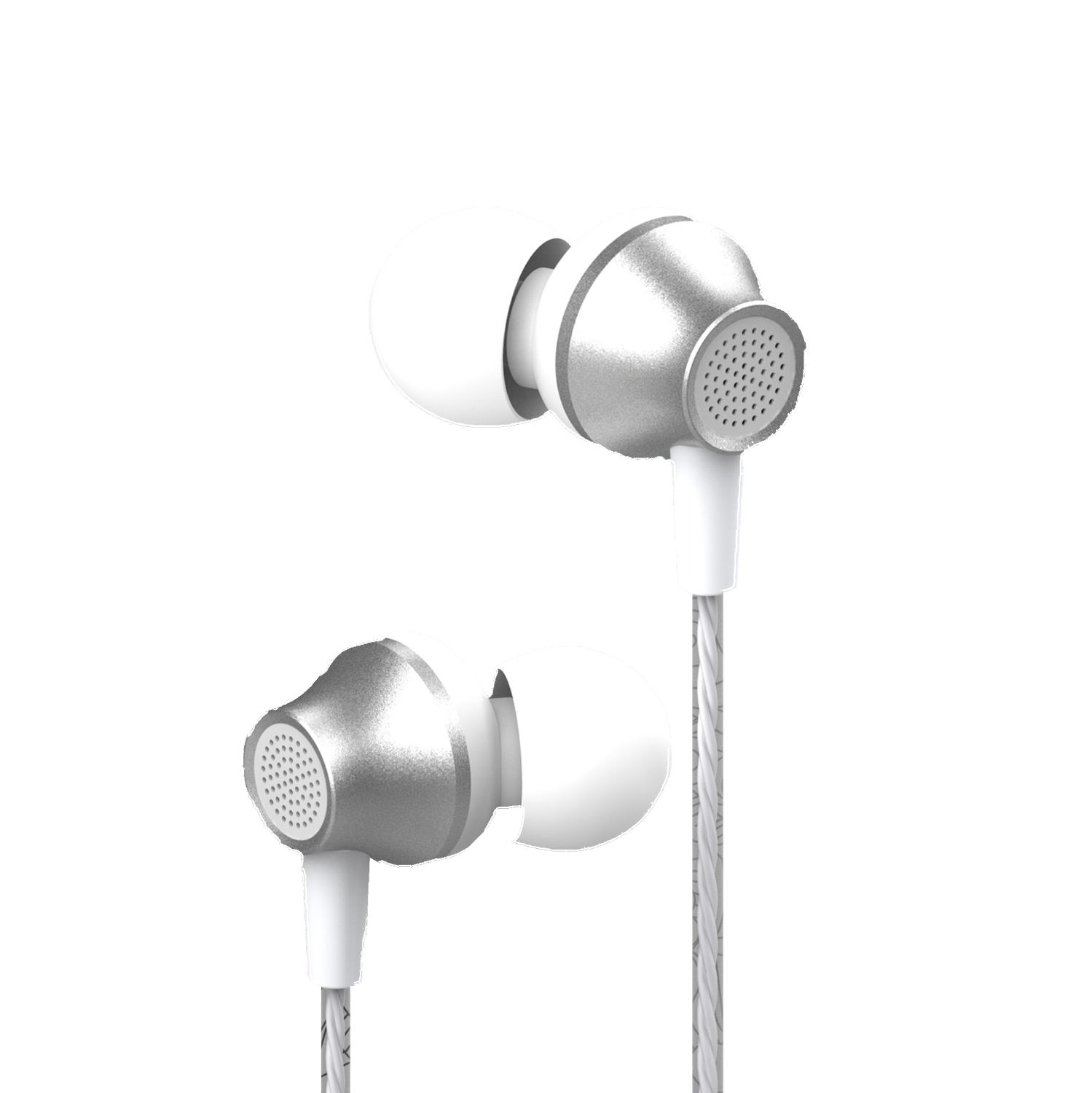 Ecouteurs intra-auriculaires filaires Devia Metal avec télécommande et micro, noir