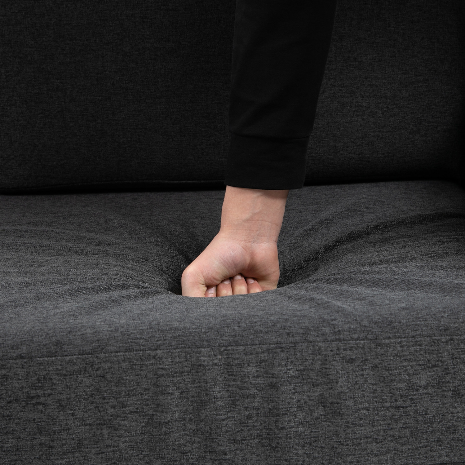 HOMCOM Canapé rembourré 55" avec accoudoir, causeuse Construction robuste avec pieds en bois de caoutchouc Meubles de salon