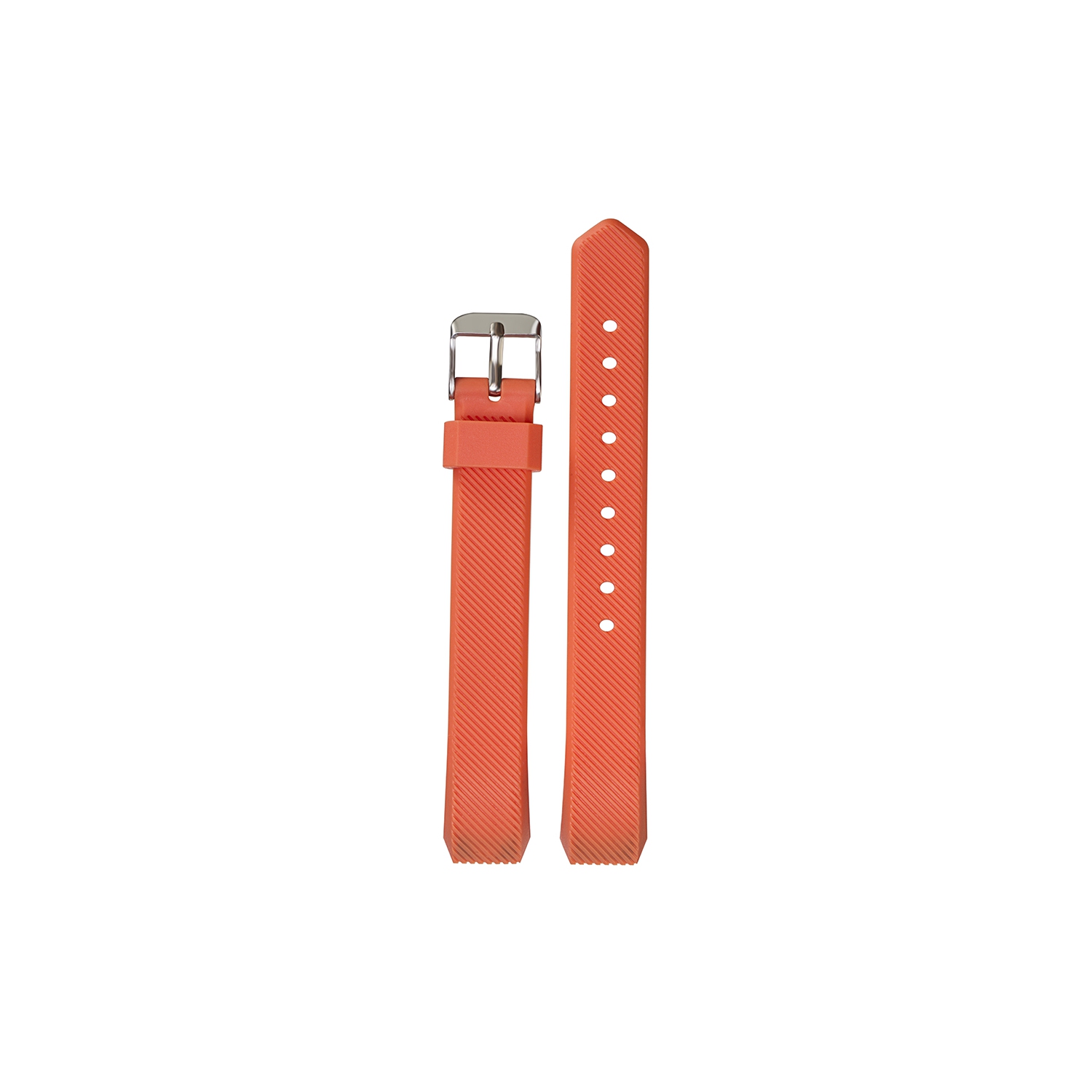StrapsCo Silicone Rubber Watch Band Strap for Fitbit Ace - Orange