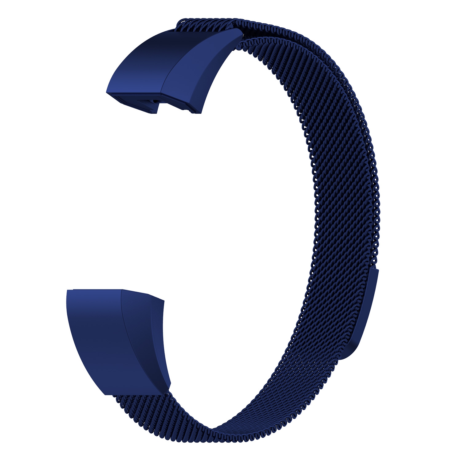 StrapsCo Stainless Steel Milanese Mesh Watch Band Strap for Fitbit Ace - Blue