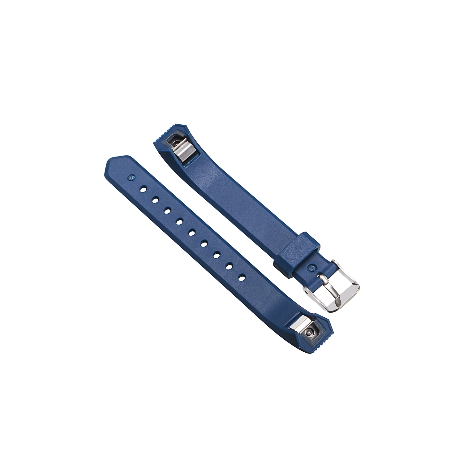 StrapsCo Silicone Rubber Watch Band Strap for Fitbit Ace - Dark Blue