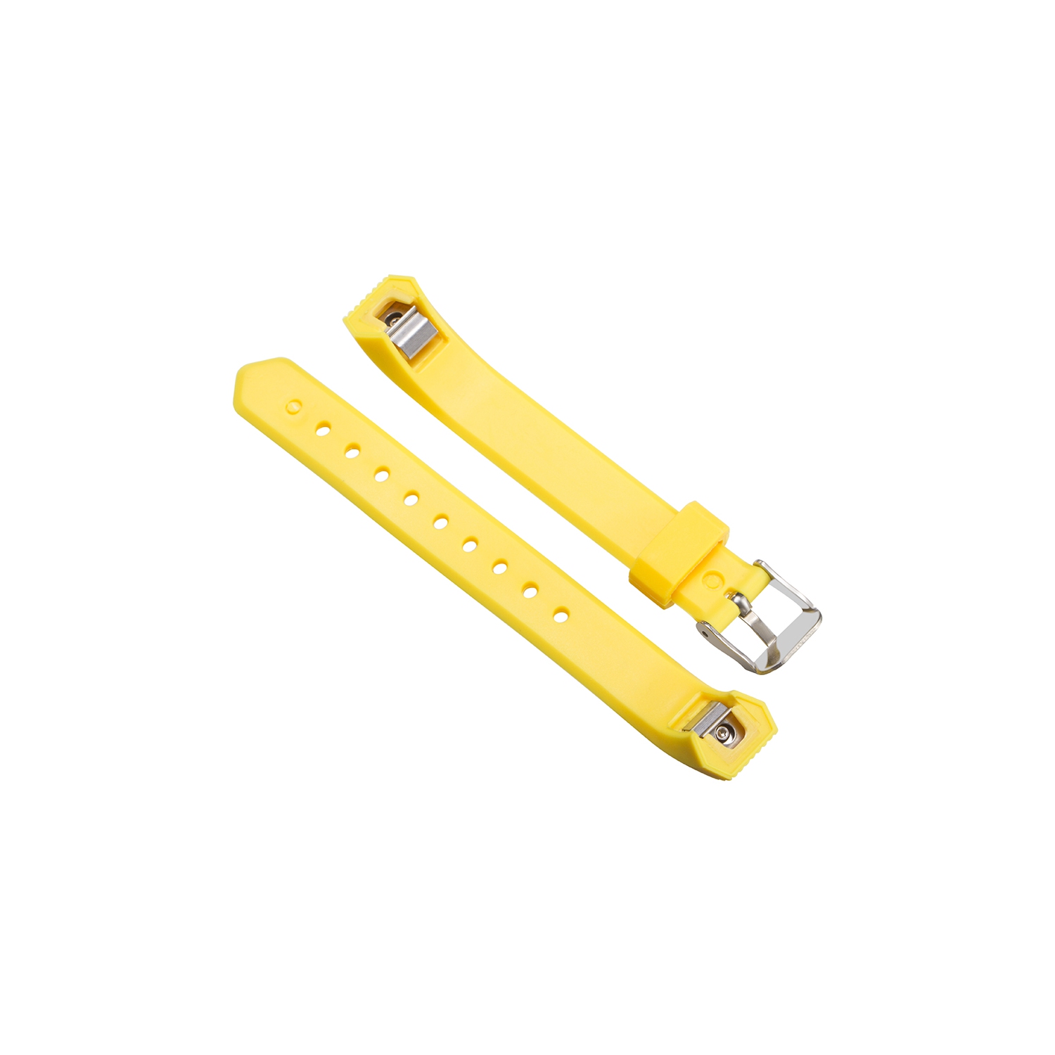 StrapsCo Silicone Rubber Watch Band Strap for Fitbit Ace - Yellow