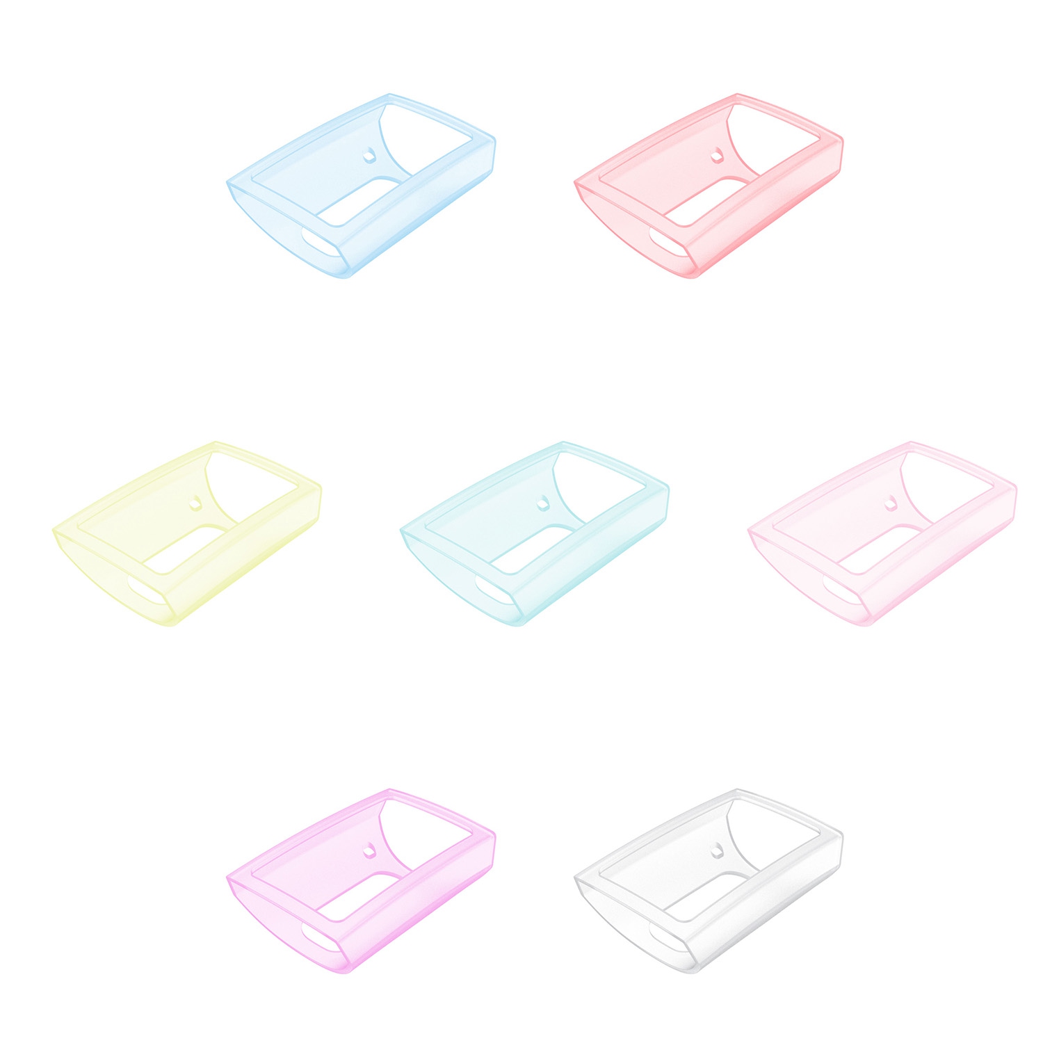 StrapsCo Silicone Rubber Protective Case for Fitbit Charge 3