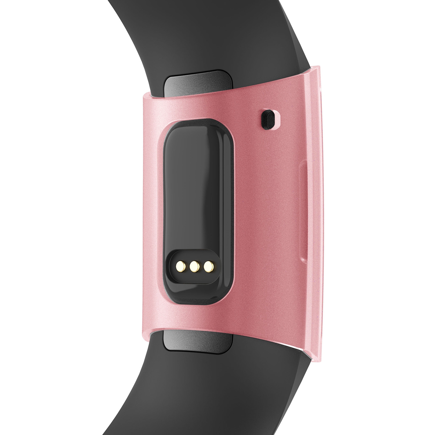 StrapsCo Silicone Rubber Protective Case for Fitbit Charge 3