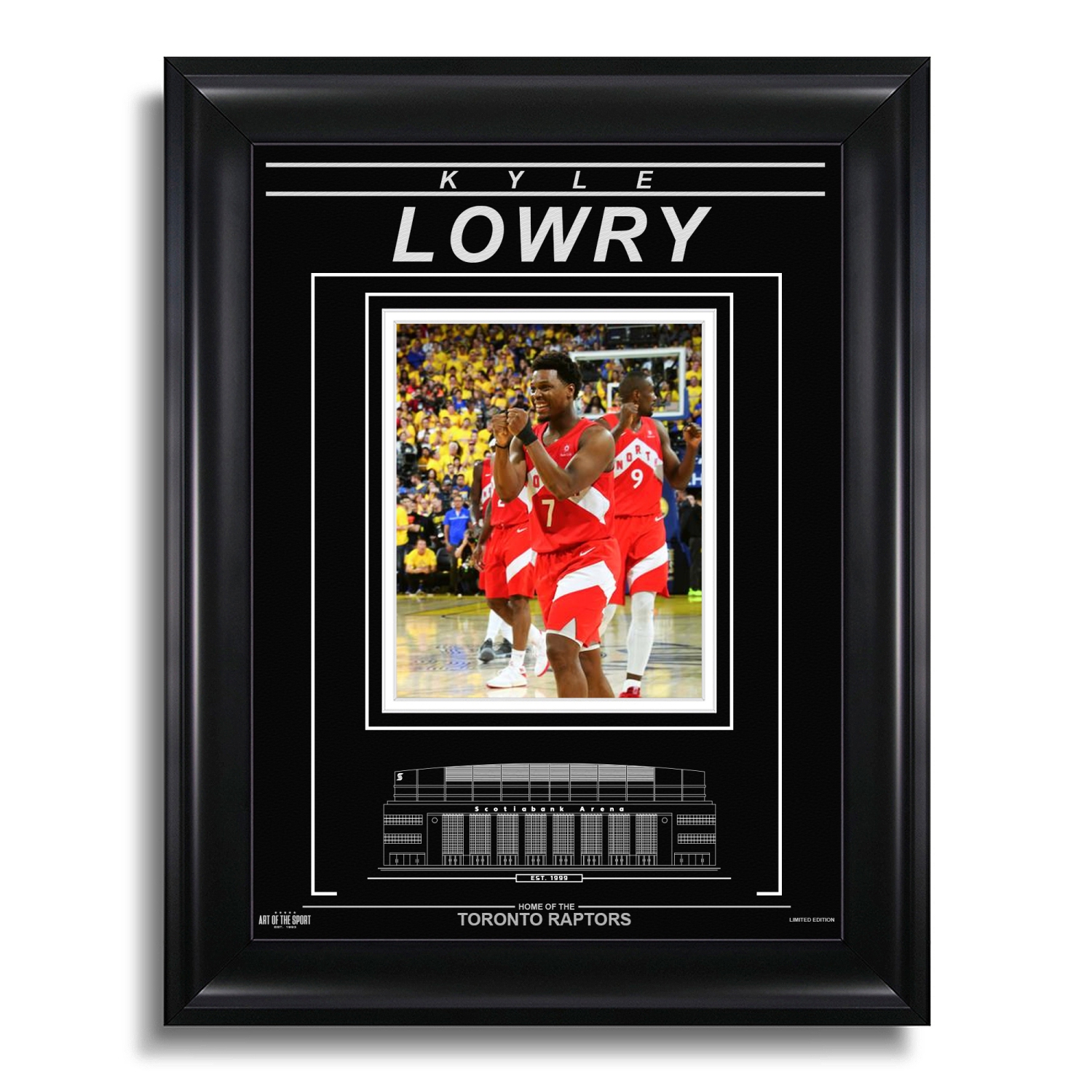 Kyle Lowry Toronto Raptors Engraved Framed Photo 2019 Nba Finals Best Buy Canada