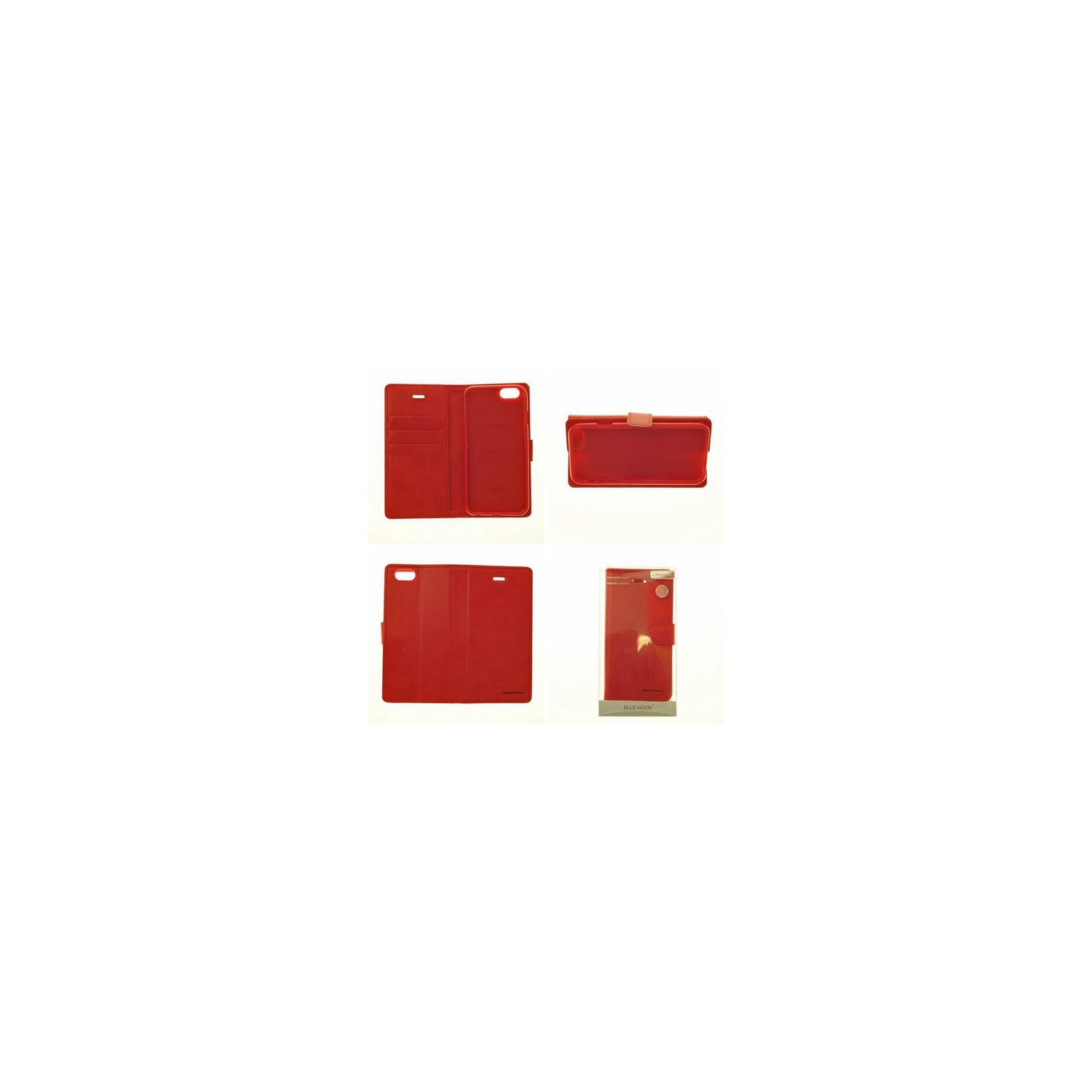 Iphone 6/6sPlus Goospery Bluemoon Diary Flip,Red