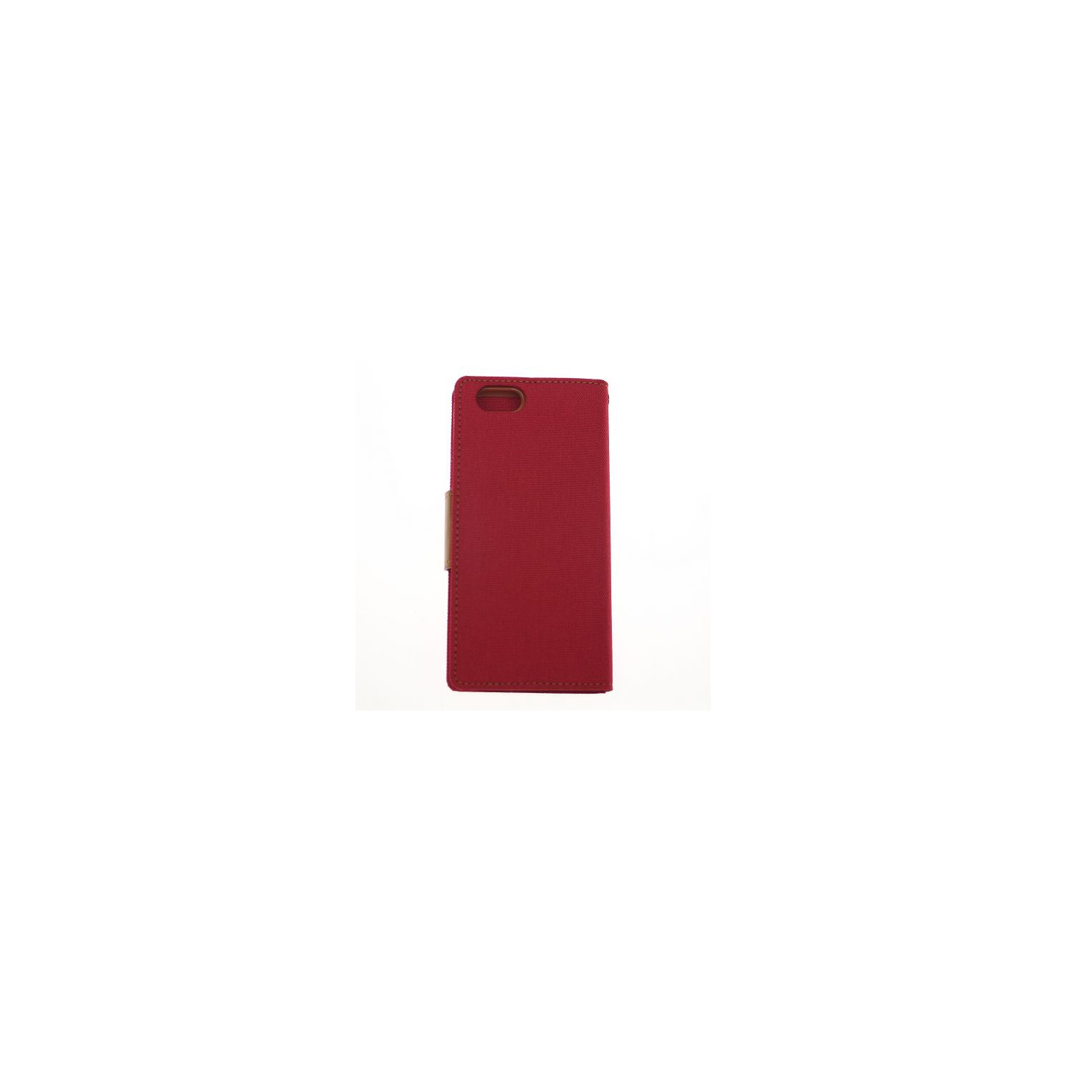 Iphone 6/6s Goospery Canvas Diary Flip,Red