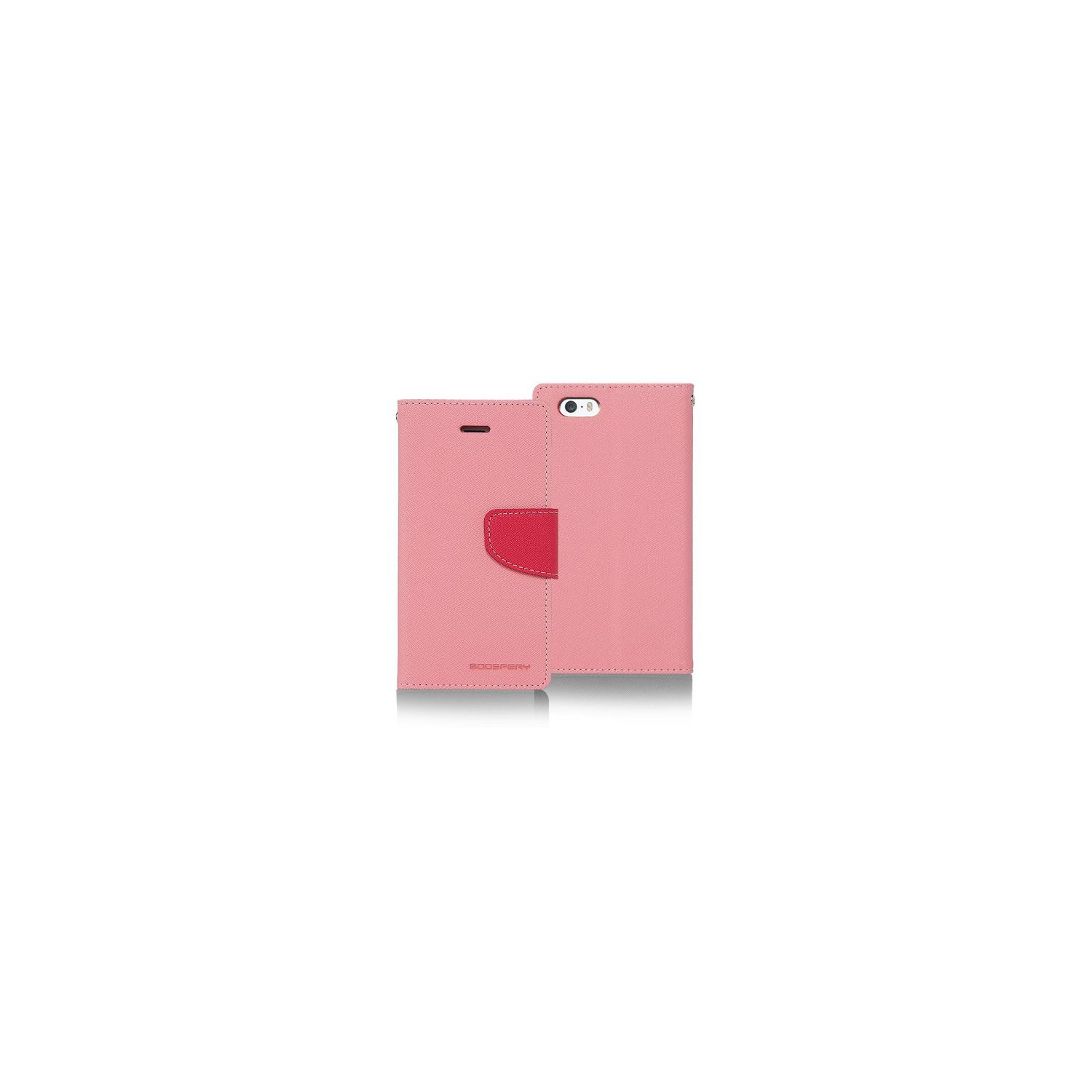 Iphone 5/s/SE Goospery Fancy Diary Case, Baby Pink