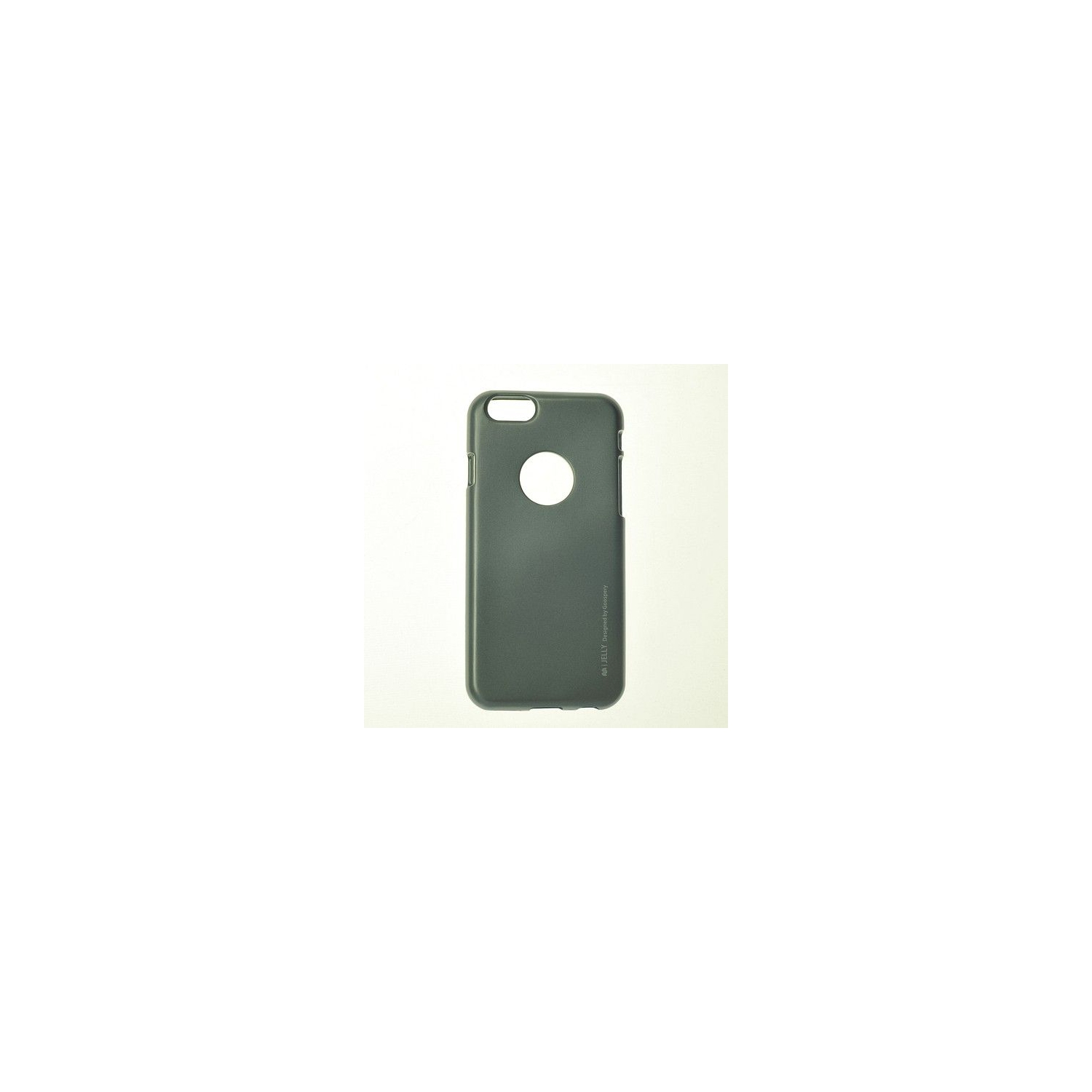 Iphone 5/s/SE Goospery iJelly Metal Case, Gray