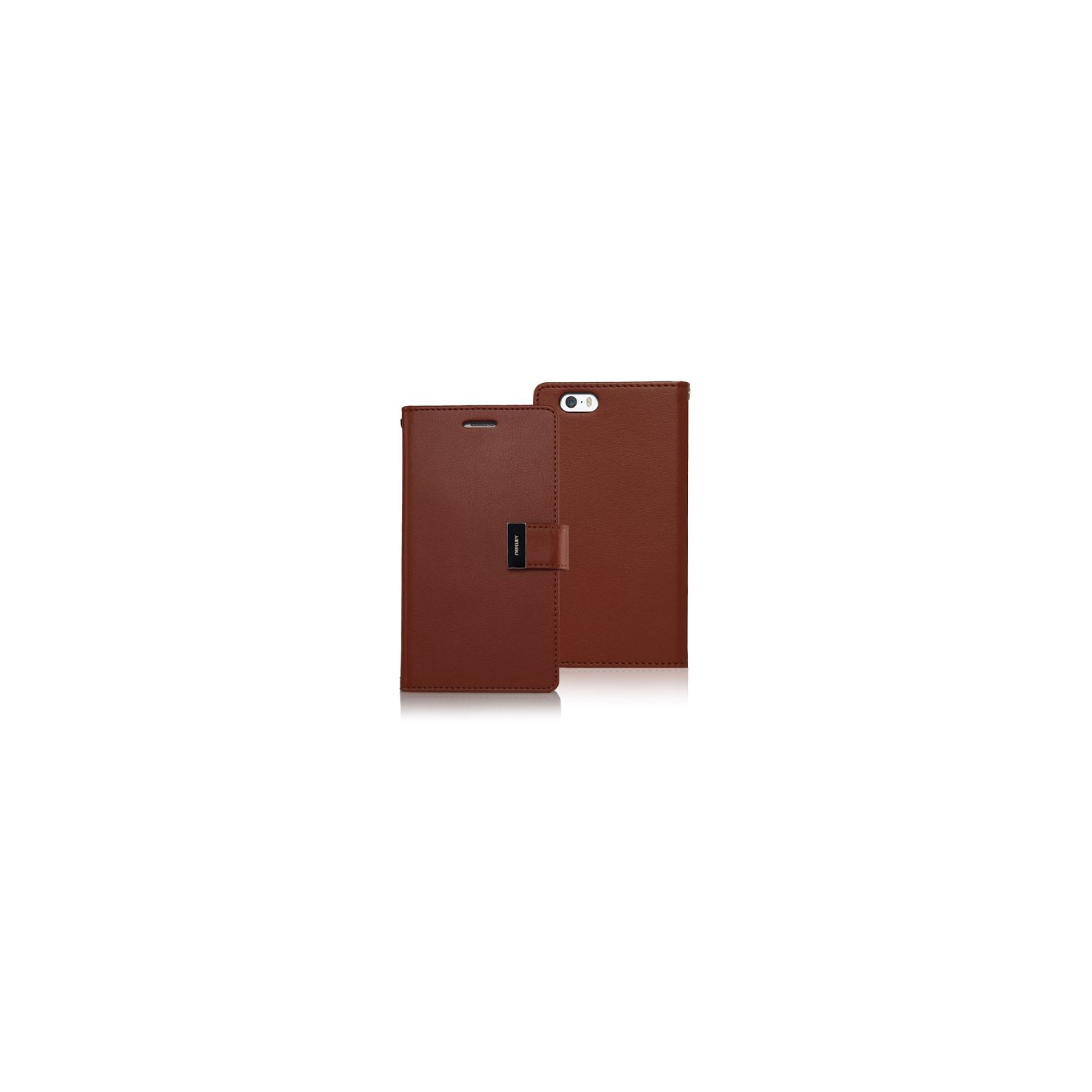 Iphone 5/s/SE Goospery Rich Diary Case, Brown