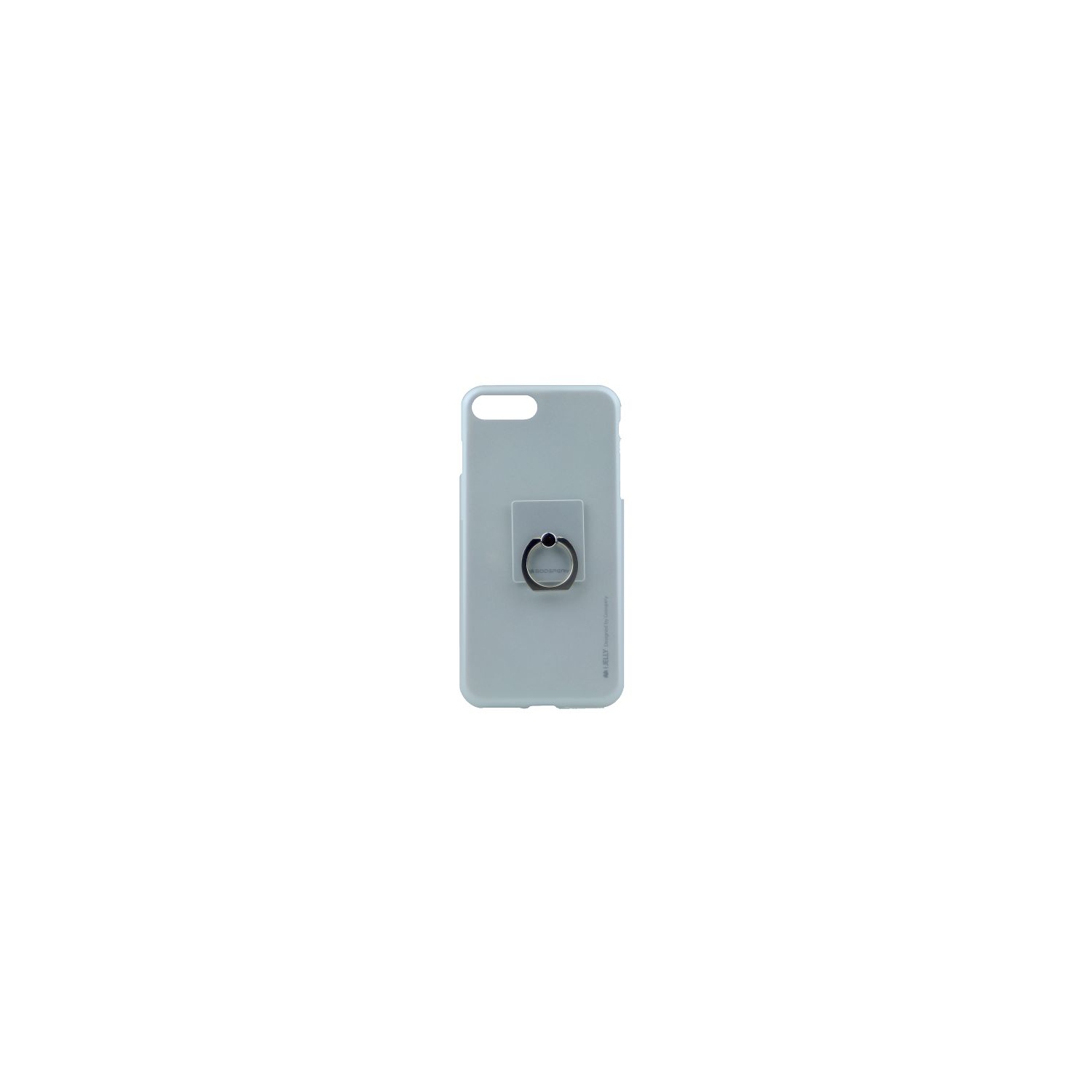 Iphone 6/6s Goospery iJelly+Ring Metal Case,Silver