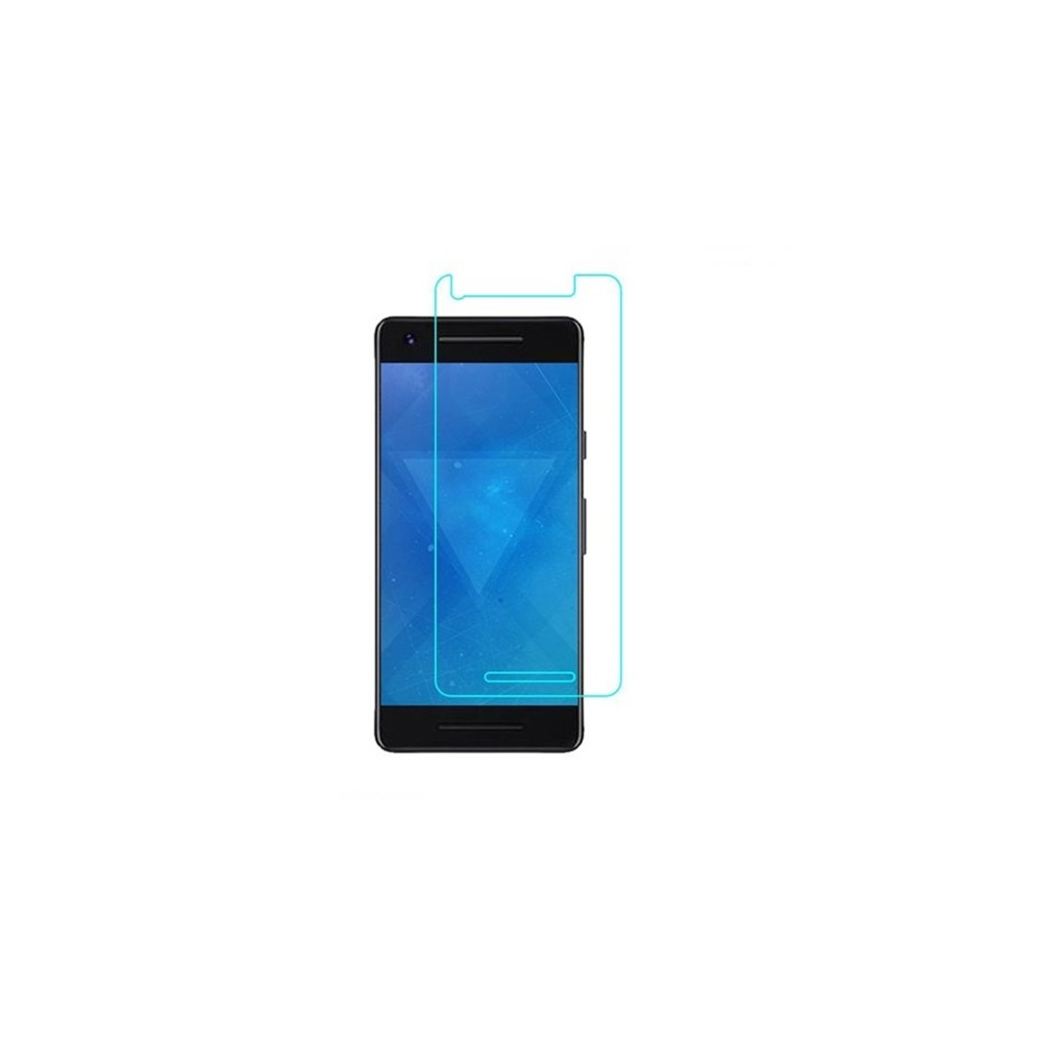 【Lot de 2】 Protecteur d'écran en verre trempé CSmart pour Google Pixel 2, compatible avec les étui et sans bulles