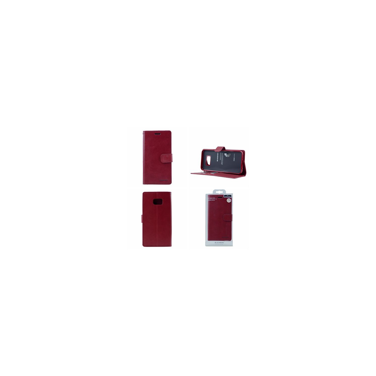  Journal Samsung S7 Edge Goospery BlueMoon, bourgogne