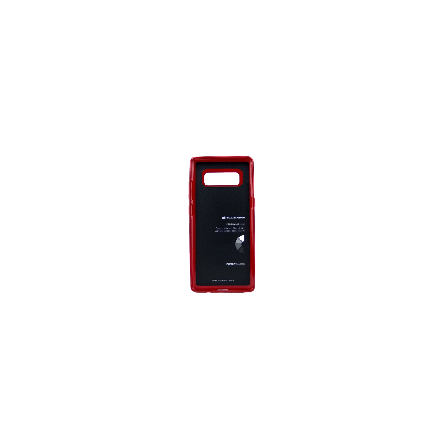 Samsung Note 8 Goospery Jelly Case, Red