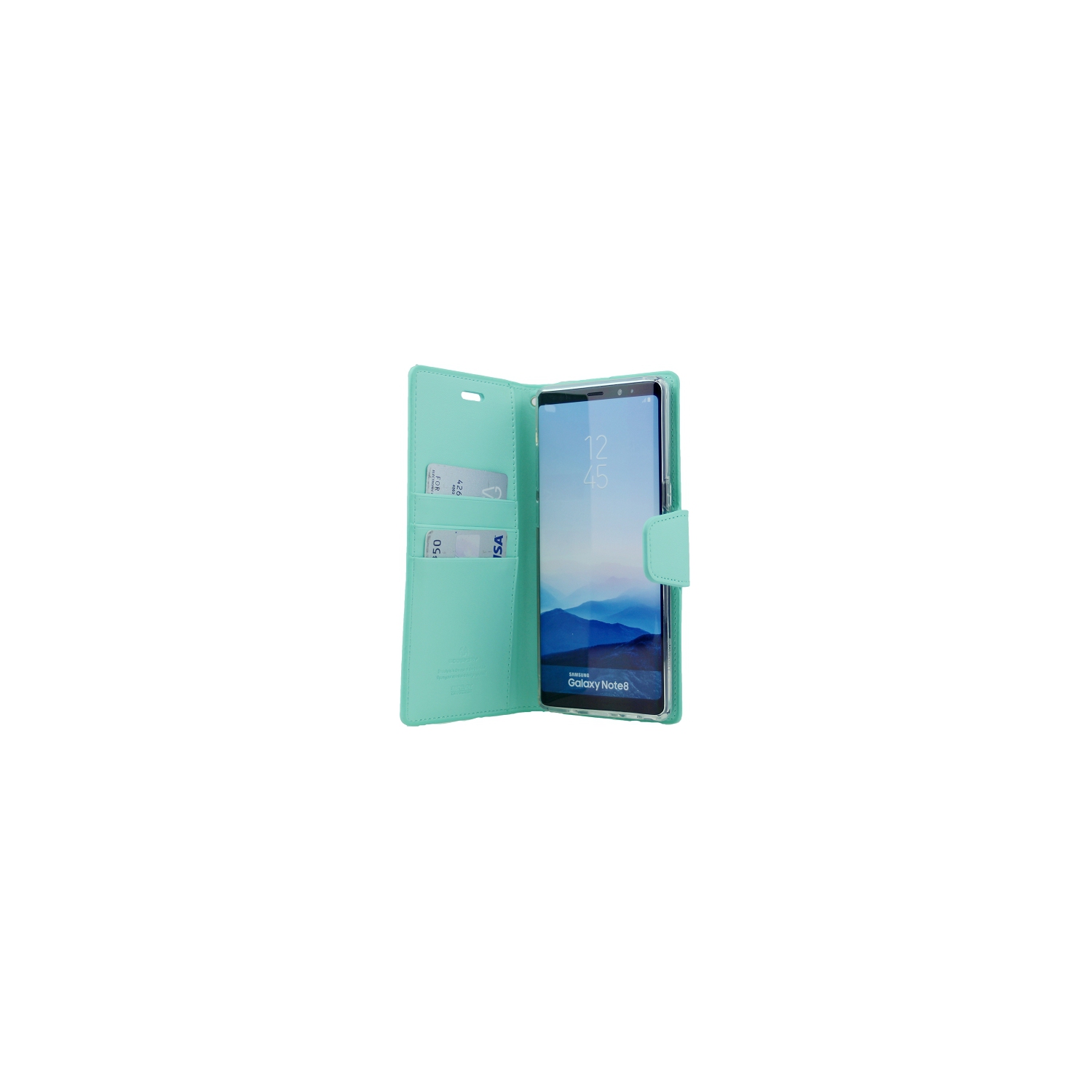 Samsung Note 8 Goospery Sonata Diary Case, Teal