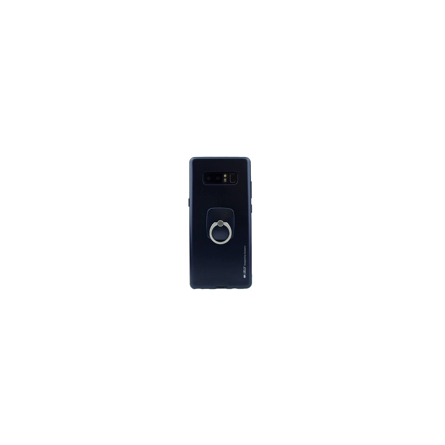 Samsung Note 8 Goospery iJelly+Ring Case, Black