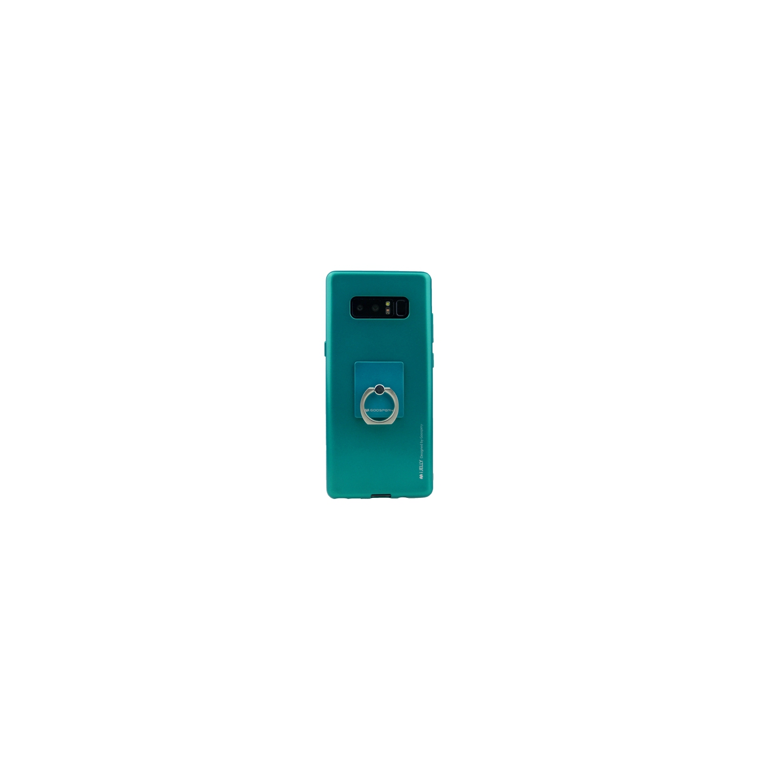 Samsung Note 8 Goospery iJelly+Ring Case, Green