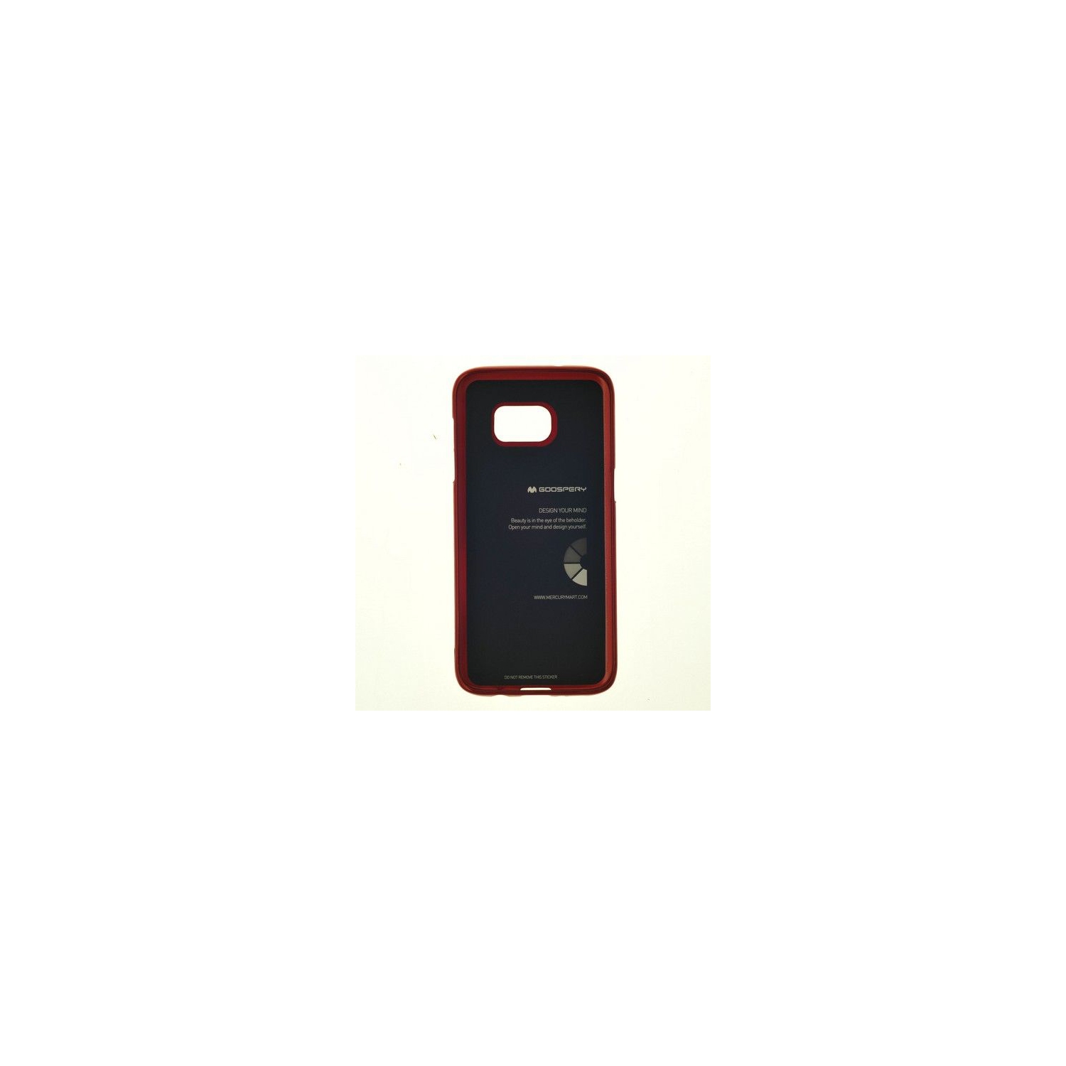  Coque Samsung S7 Edge Goospery Jelly, Rouge