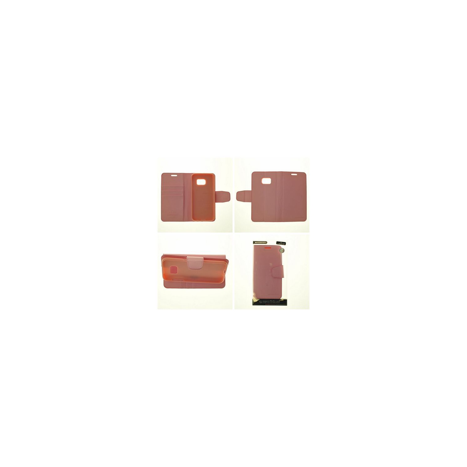 &nbsp;Journal de sonate pour sonate Samsung S7 Edge Goospery, rose clair