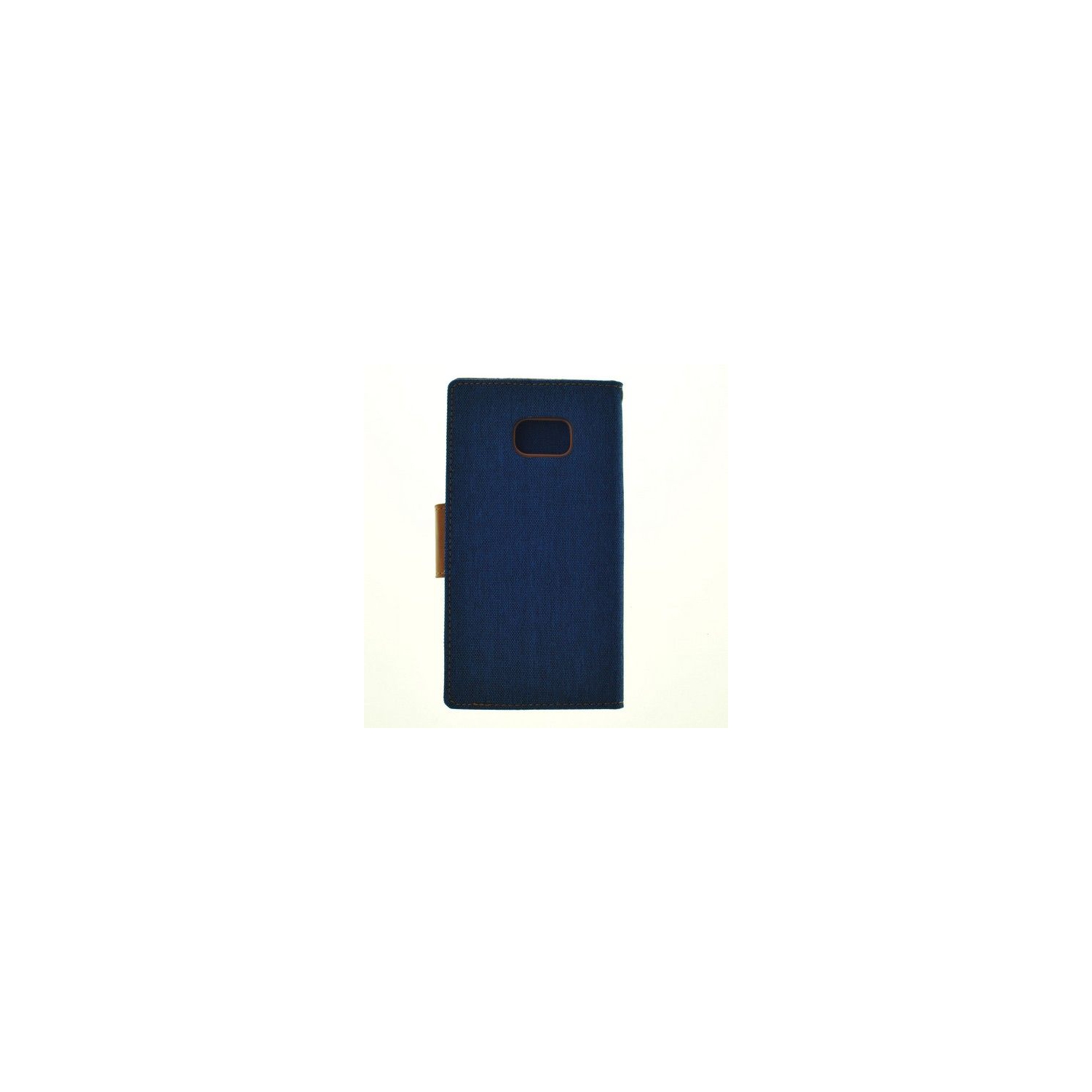 &nbsp;Journal intime en toile pour Samsung S7 Edge Goospery, bleu