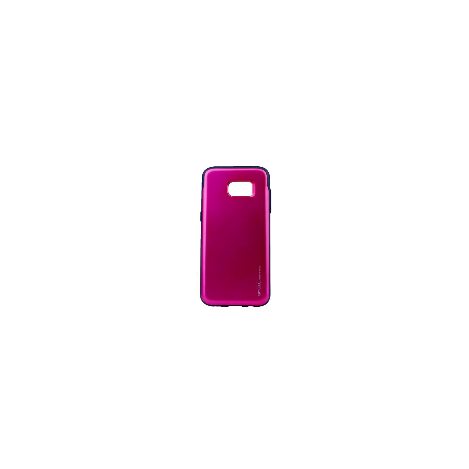Samsung S7 Edge Goospery Sky Slide Bumper Case, Hot Pink