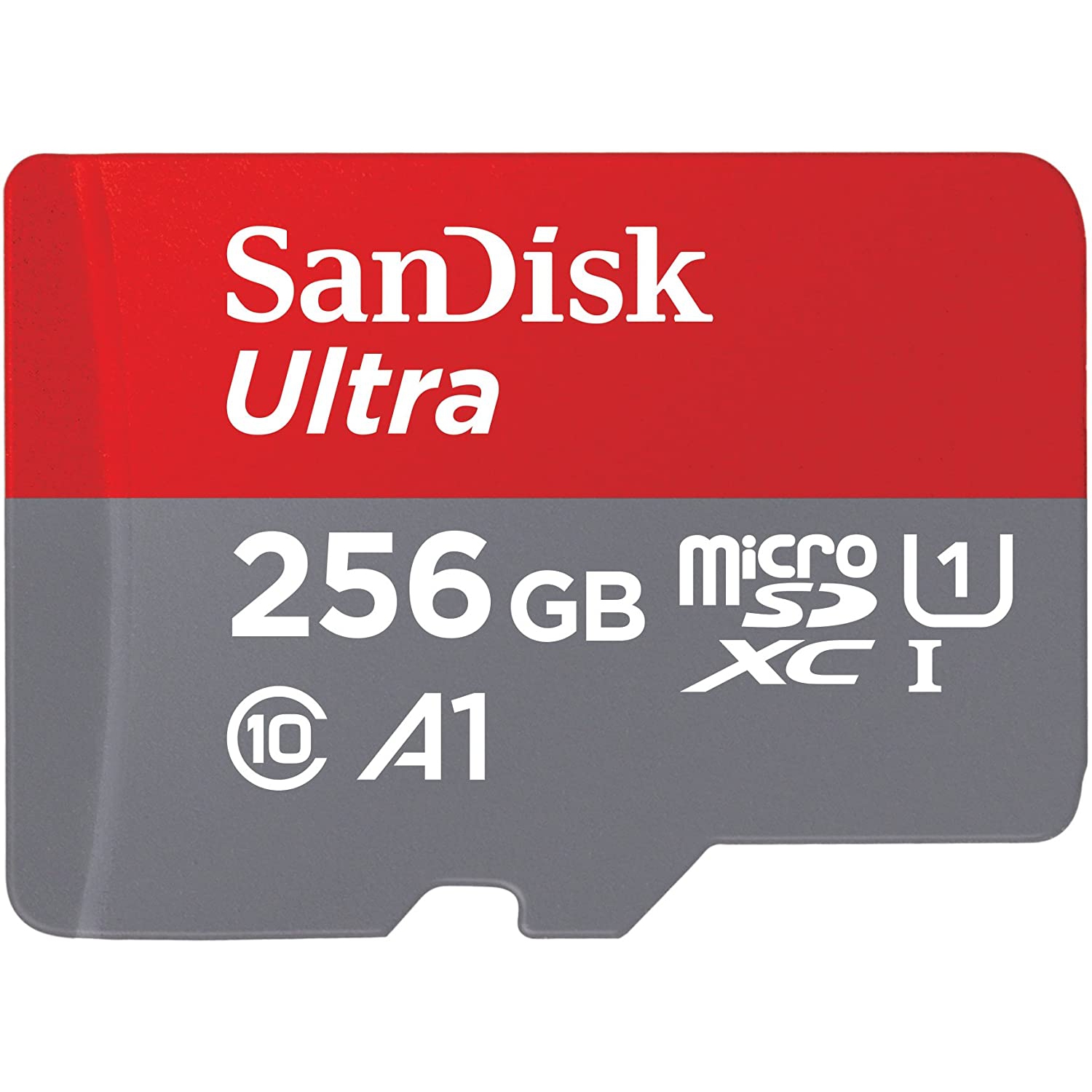 Carte mémoire microSDXC Ultra de 256 Go de SanDisk + adaptateur