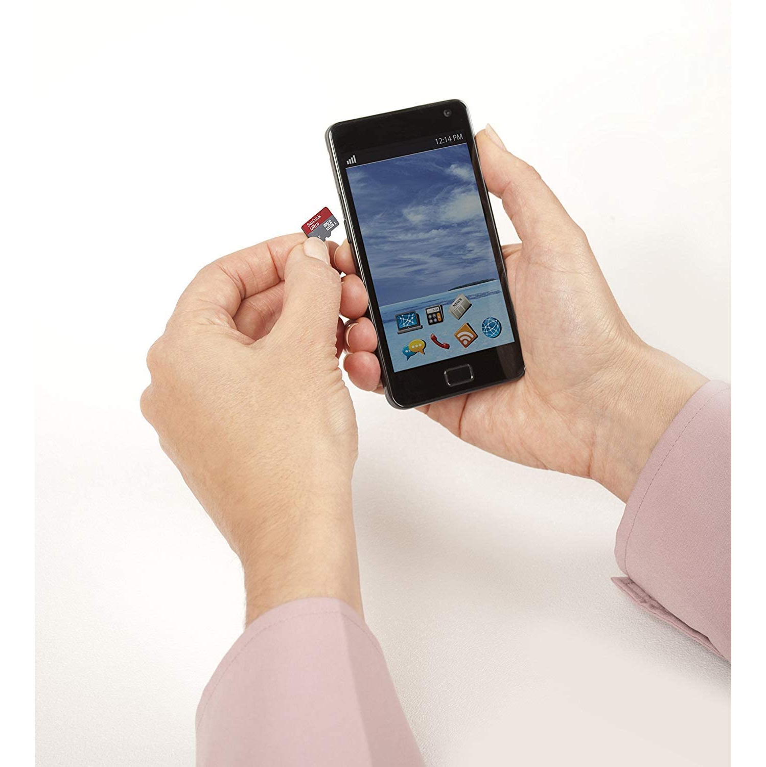 Carte mémoire microSDXC Ultra de 256 Go de SanDisk + adaptateur