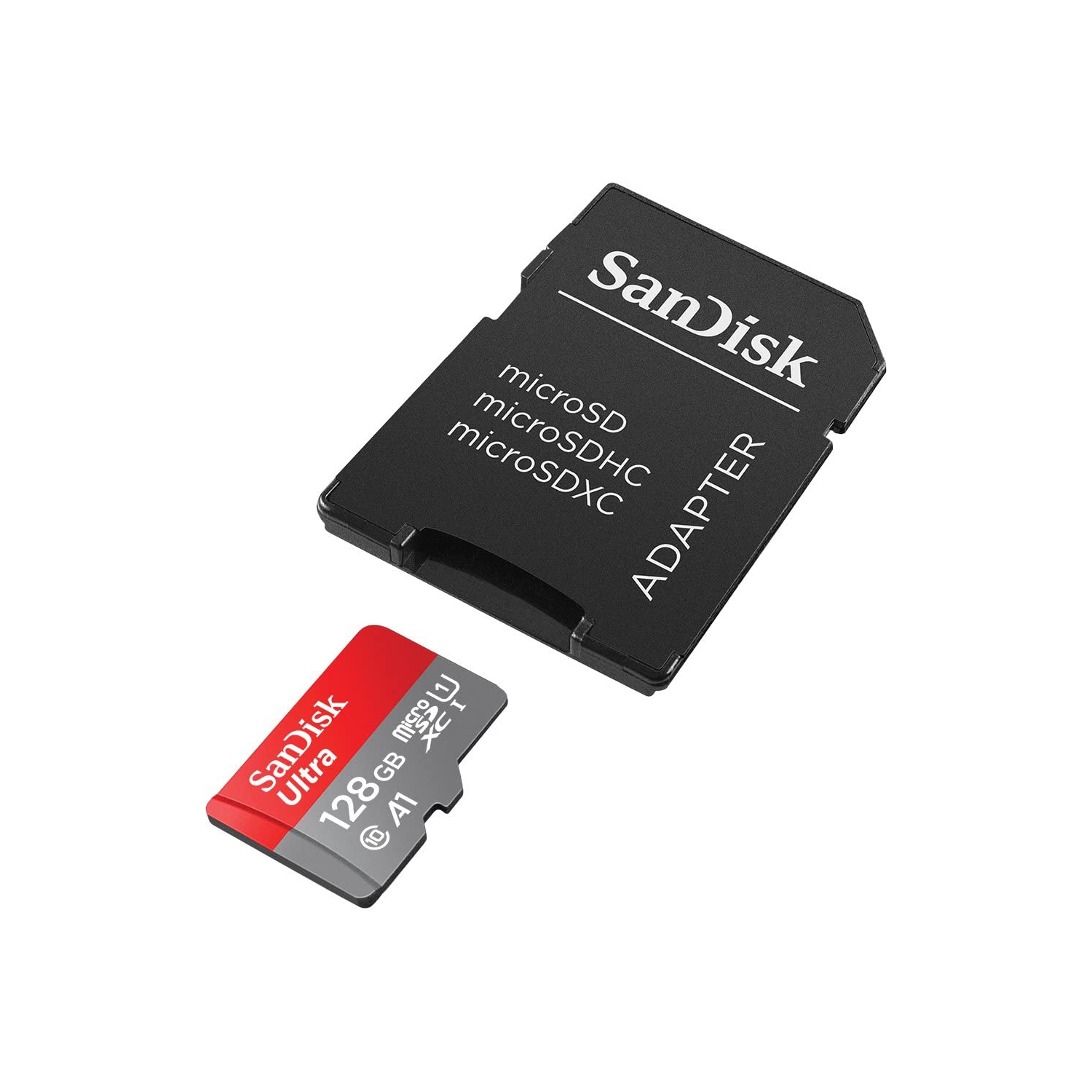 3-pack SanDisk 128GB Ultra Micro SDXC Memory Card - + 3 Adapters