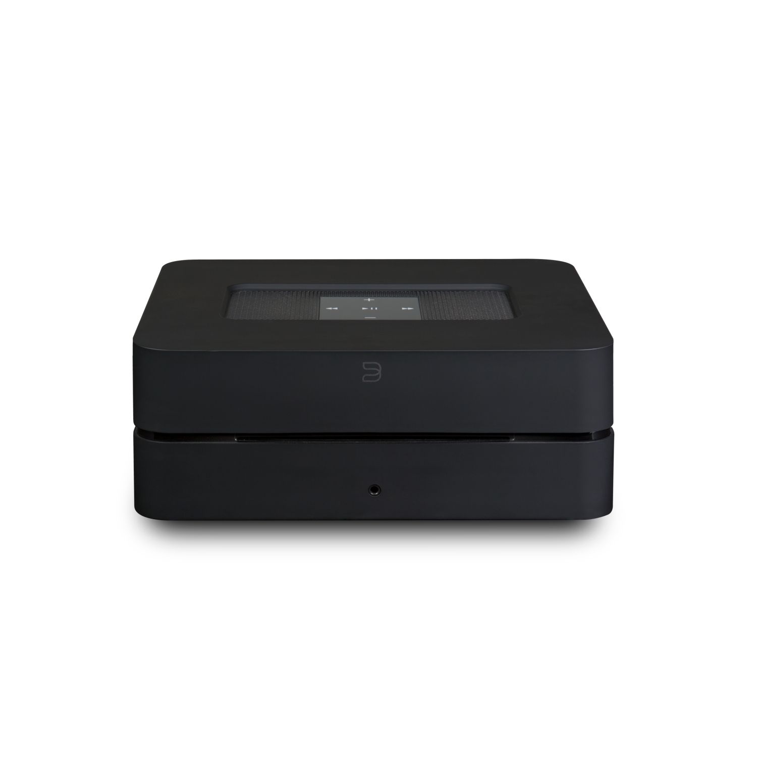 Bluesound Vault 2i Disque dur réseau haute résolution 2 téraoctets Music Streamer CD Copier, Bluetooth, Airplay 2 - Noir - Compatible avec Alexa et