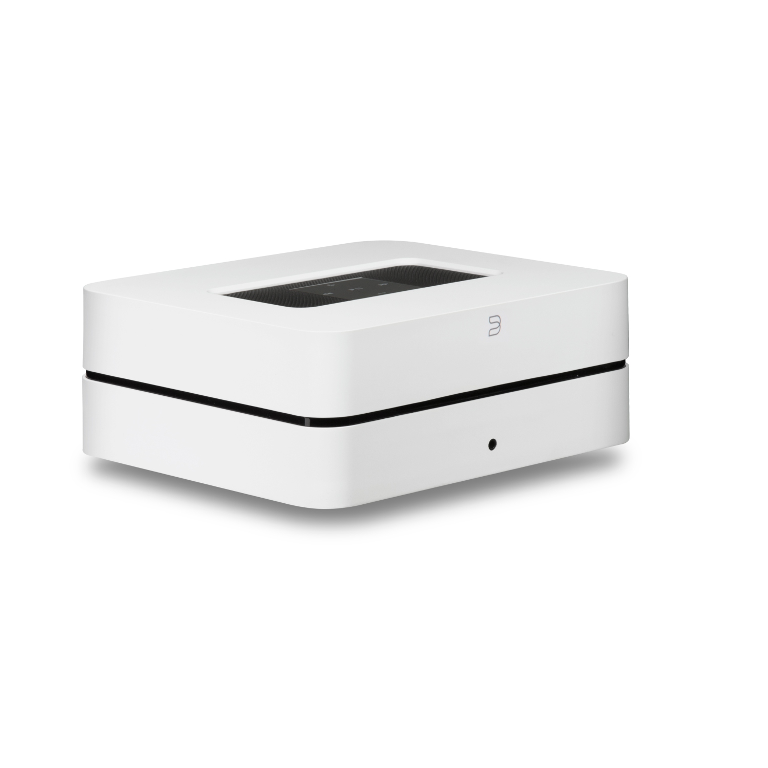 Bluesound Vault 2i Disque dur réseau haute résolution 2 téraoctets Music Streamer CD Copier, Bluetooth, Airplay 2 - Blanc - Compatible avec Alexa et