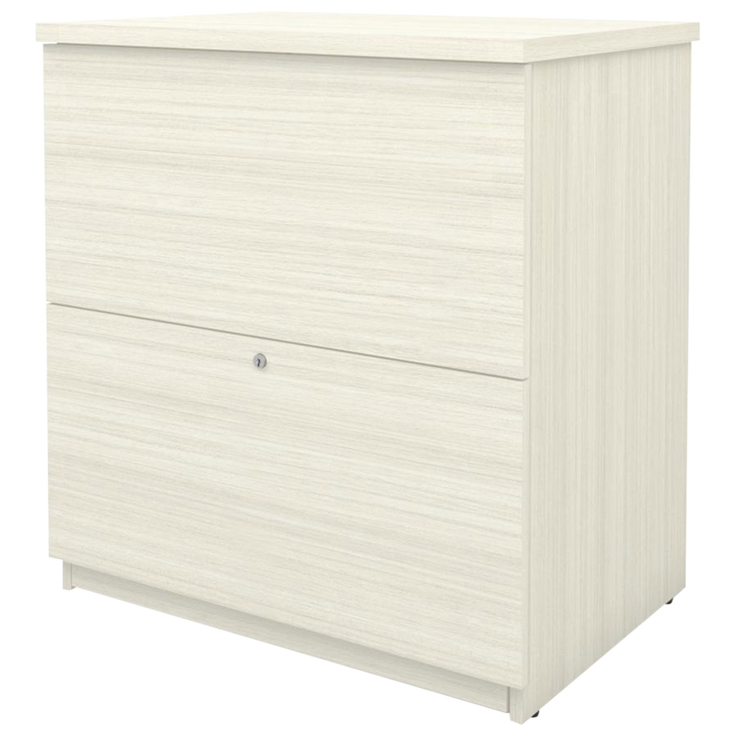 Bestar Standard 2 Drawer Lateral File Cabinet White Chocolate Best Buy Canada