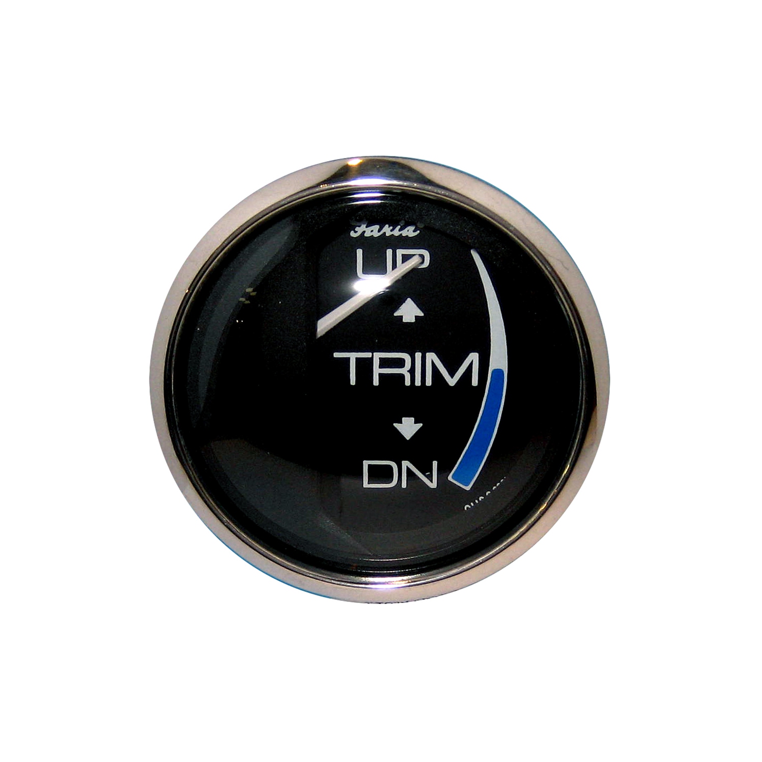 Faria Chesapeake Black SS2" Trim Gauge