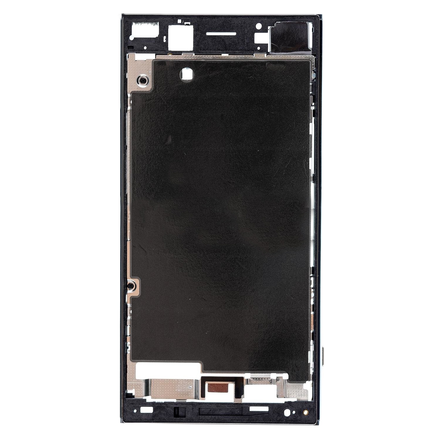 Replacement Front Housing LCD Frame Bezel Plate Compatible With Sony Xperia XZ Premium - Chrome