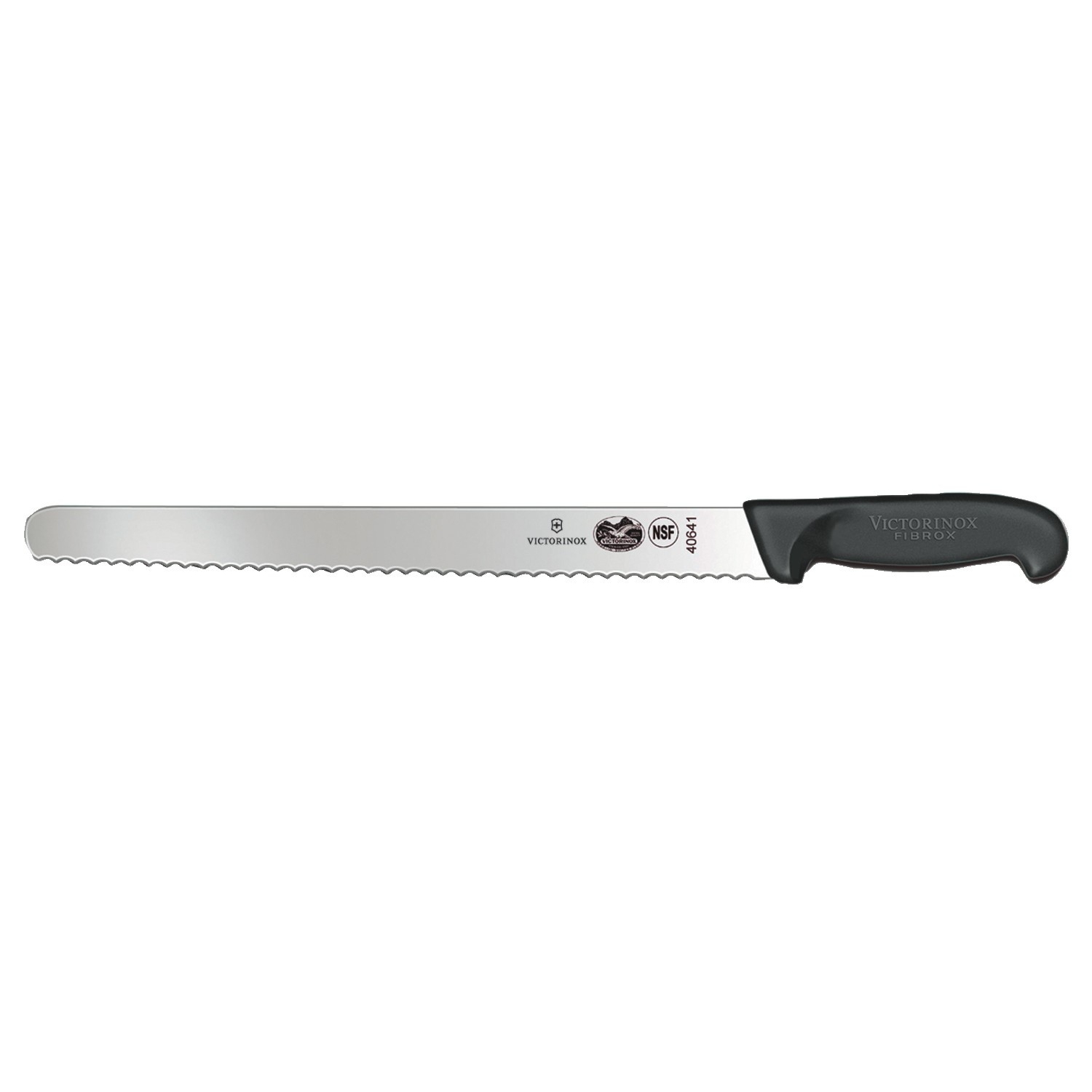 Fibrox 12'' Serrated Slicing Knife - Victorinox (40641)