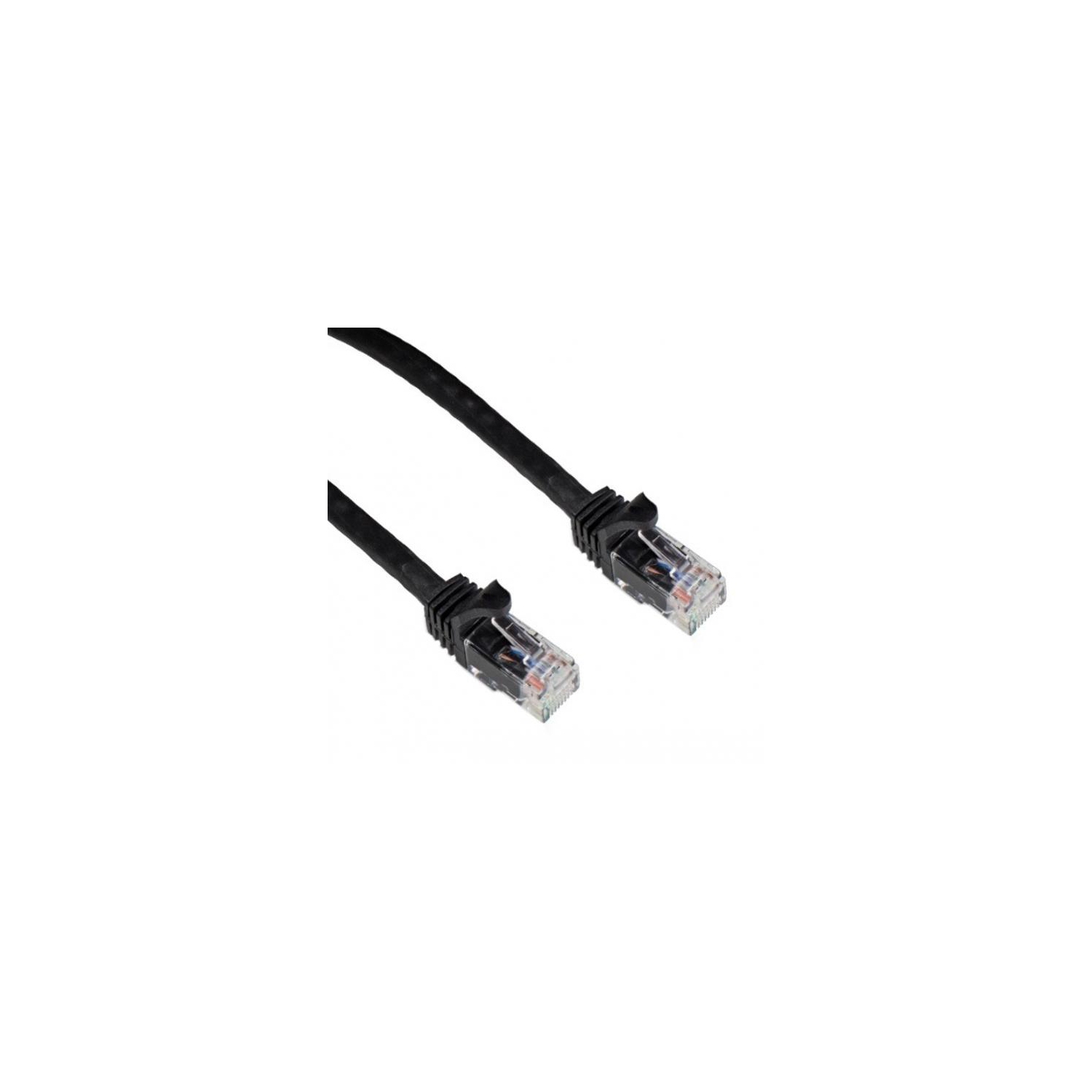 20' CAT6a UTP Network Cable - Black - TechCraft