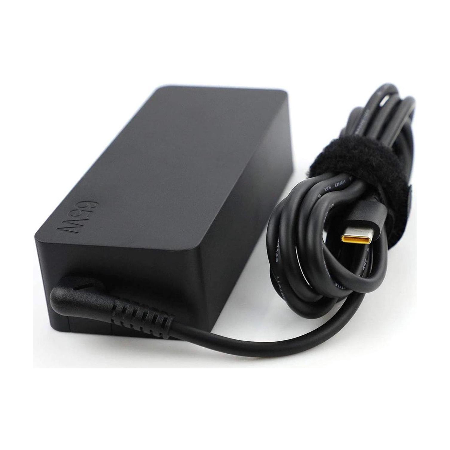 Adaptateur d'alimentation c.a. standard USB-C 65&nbsp;W de Lenovo - Noir -