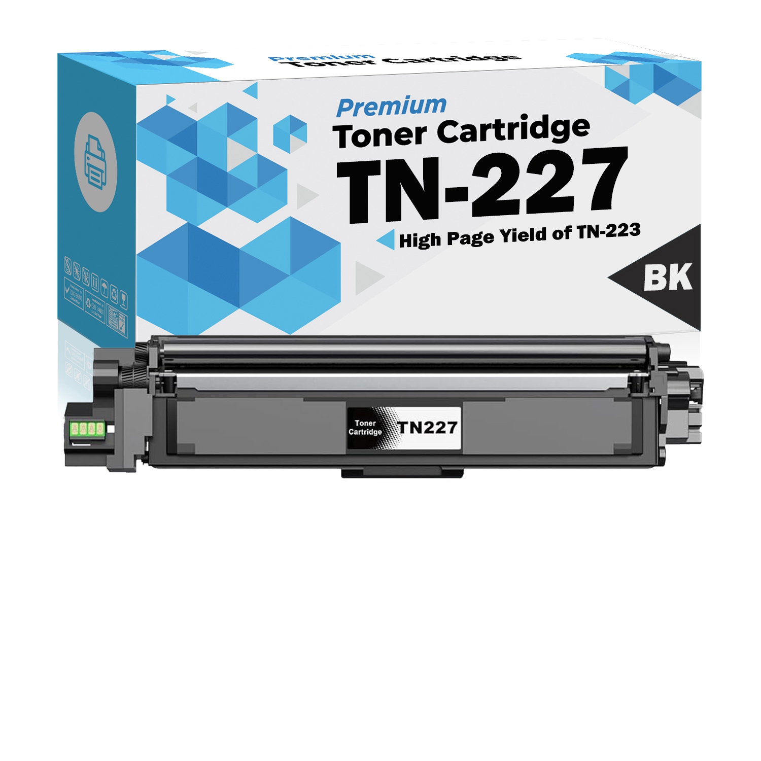Ultra Toner® Compatible Brother TN227 Toner Cartridges TN-227 High Yield of TN223 TN-223 - Brother HL-L3210CW HL-L3230CDW HL-L3290CDW MFC-L3770CDW