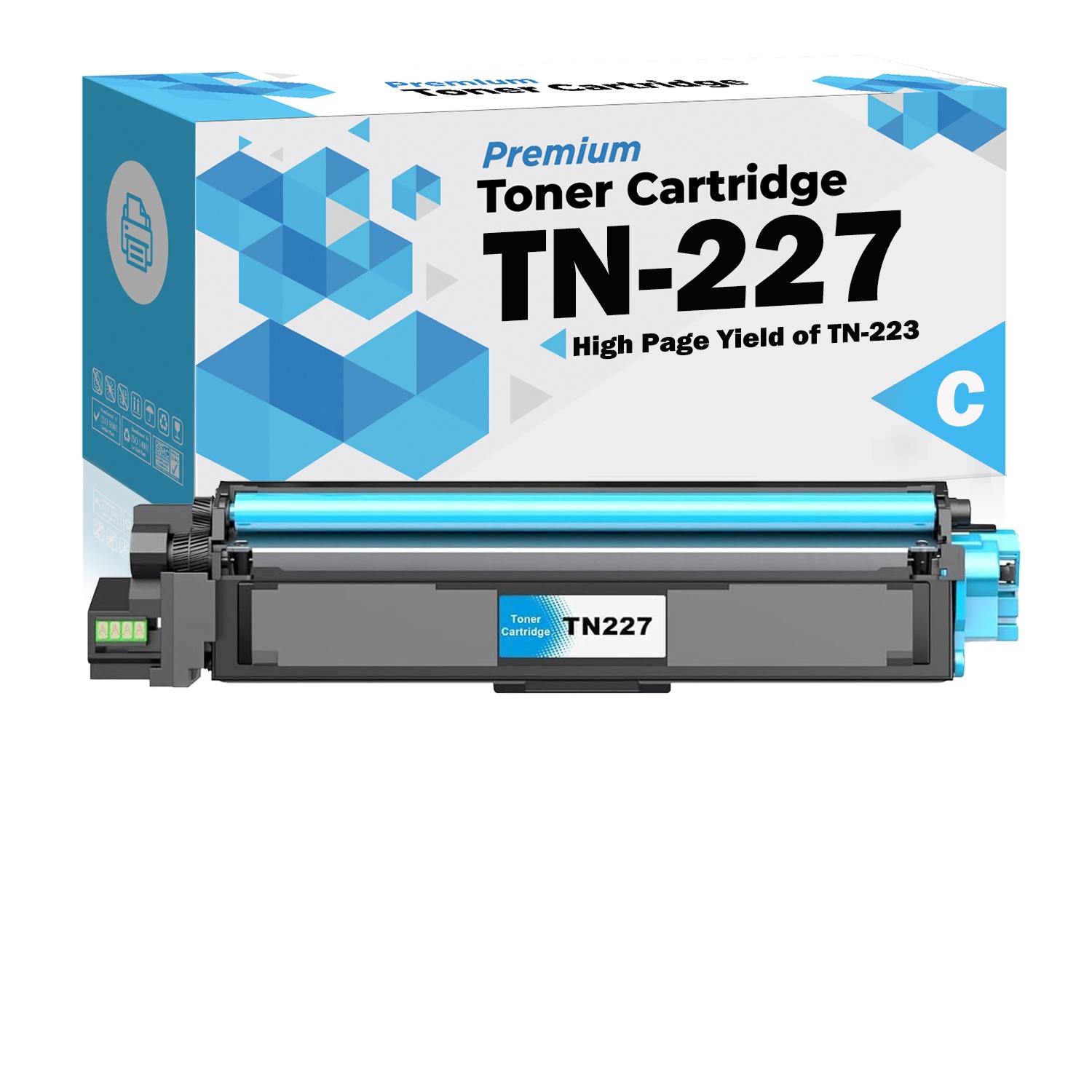 Ultra Toner® Compatible Brother TN227 Toner Cartridges TN-227 High Yield of TN223 TN-223 - Brother HL-L3210CW HL-L3230CDW HL-L3290CDW MFC-L3770CDW