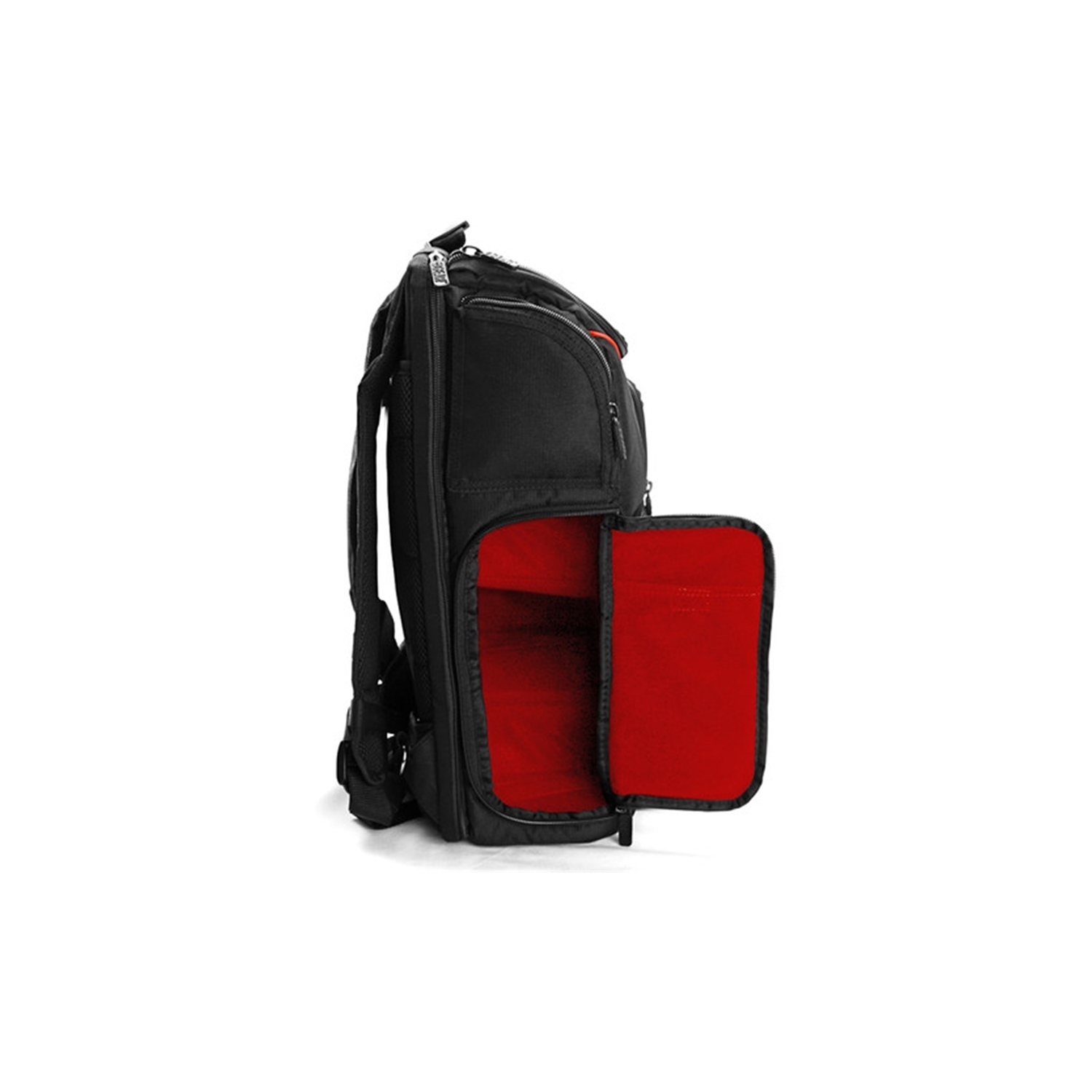 USA GEAR GRSLS17100RDEW DSLR Camera Backpack Red