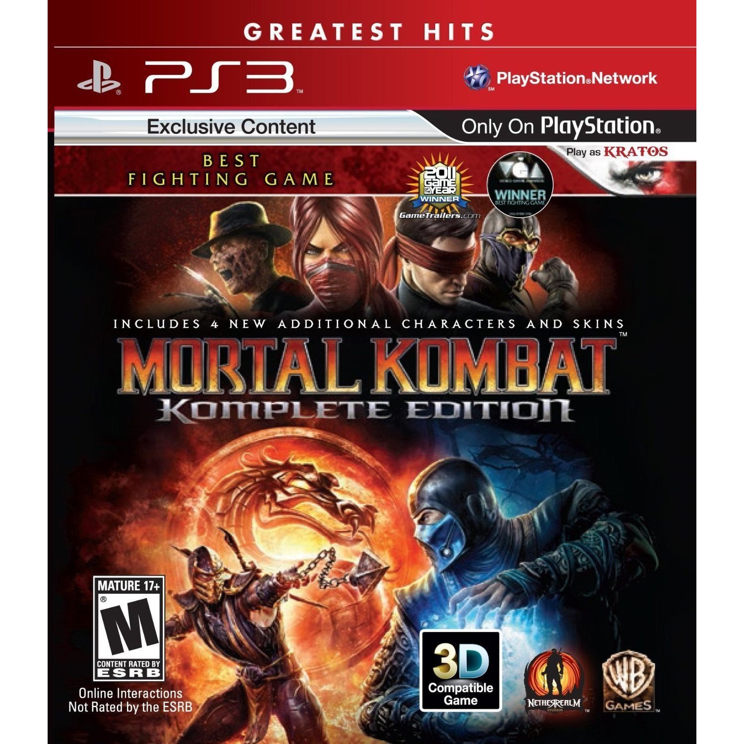 Mortal Kombat: Komplete Edition - PlayStation 3