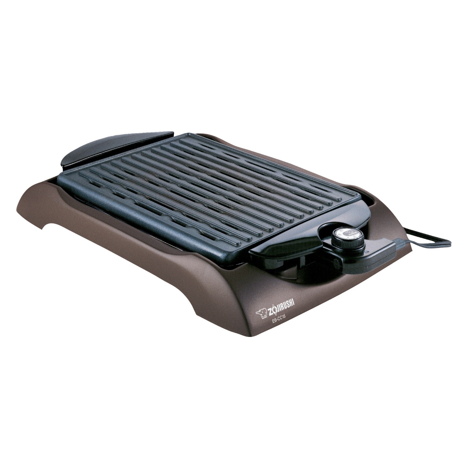 Zojirushi – gril électrique intérieur EB-CC15, 12.5 x 9 po, brun