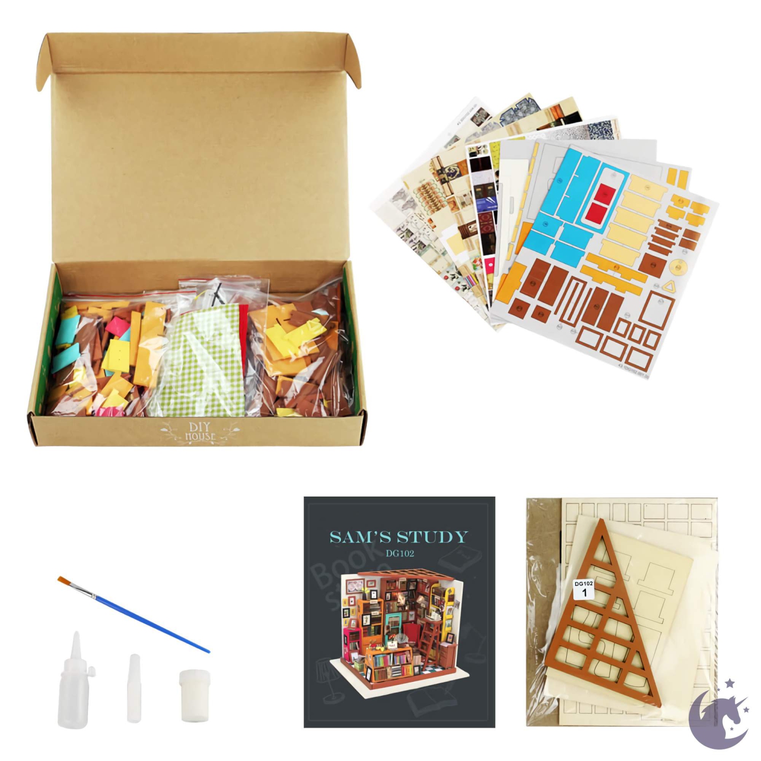 DIY House - Sam's Study