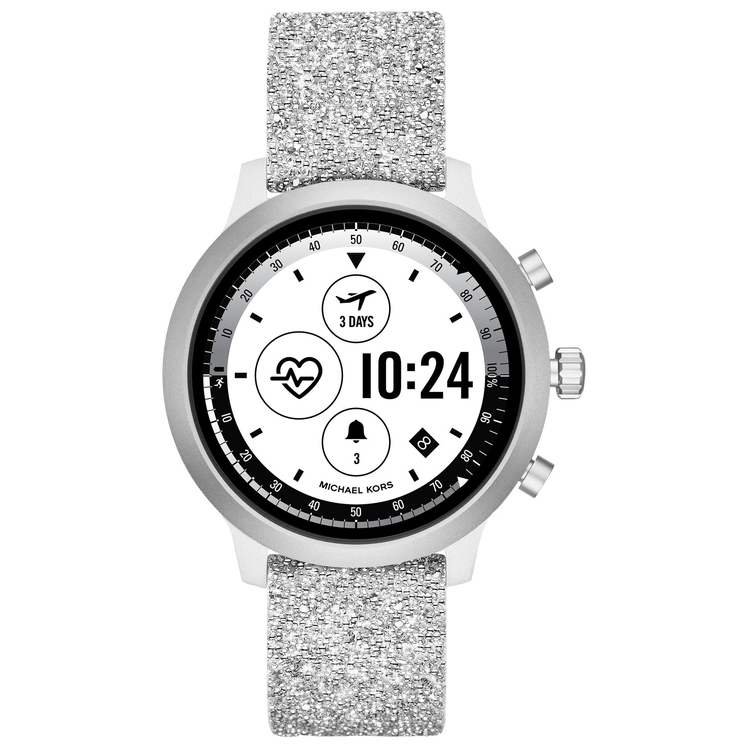 michael kors smartwatch black screen