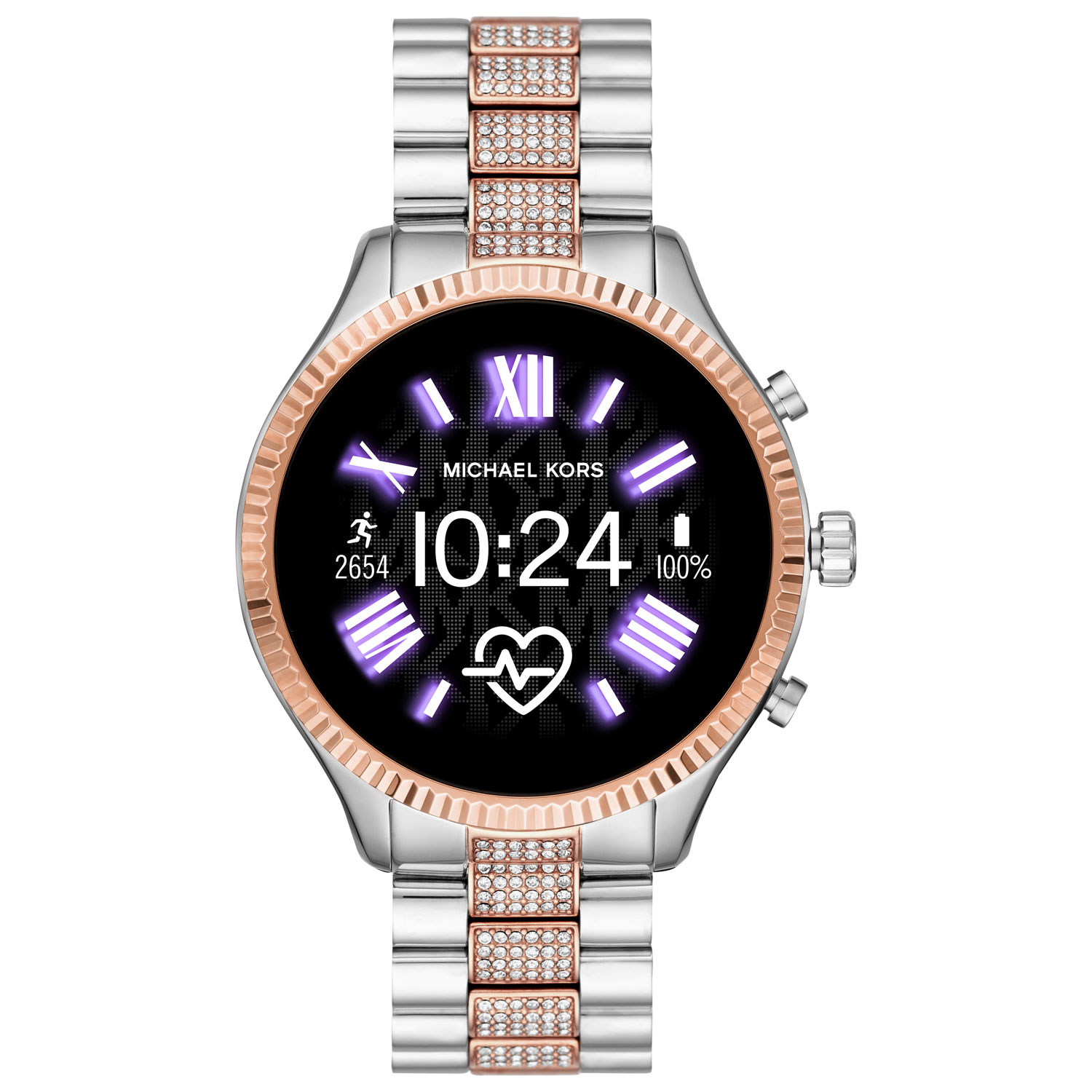 michael kors smartwatch with heart rate monitor