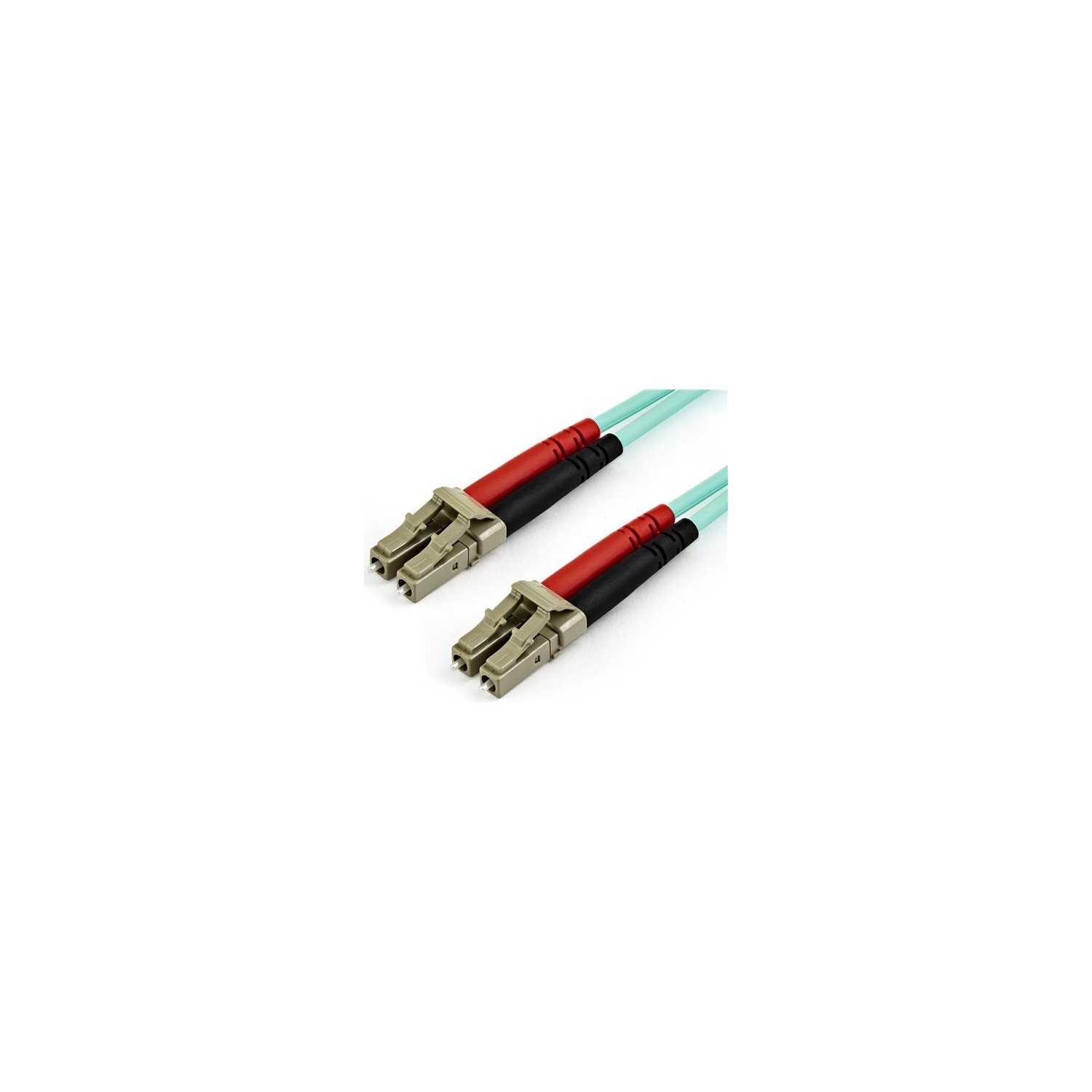 Startech 15m OM3 LC to LC Multimode Duplex Fiber Optic Patch Cable