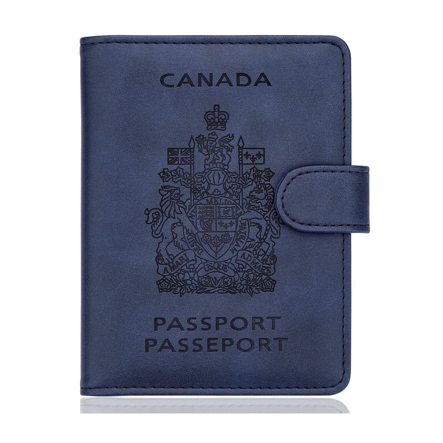 RFID Blocking Passport Holder Travel Wallet Cover Case