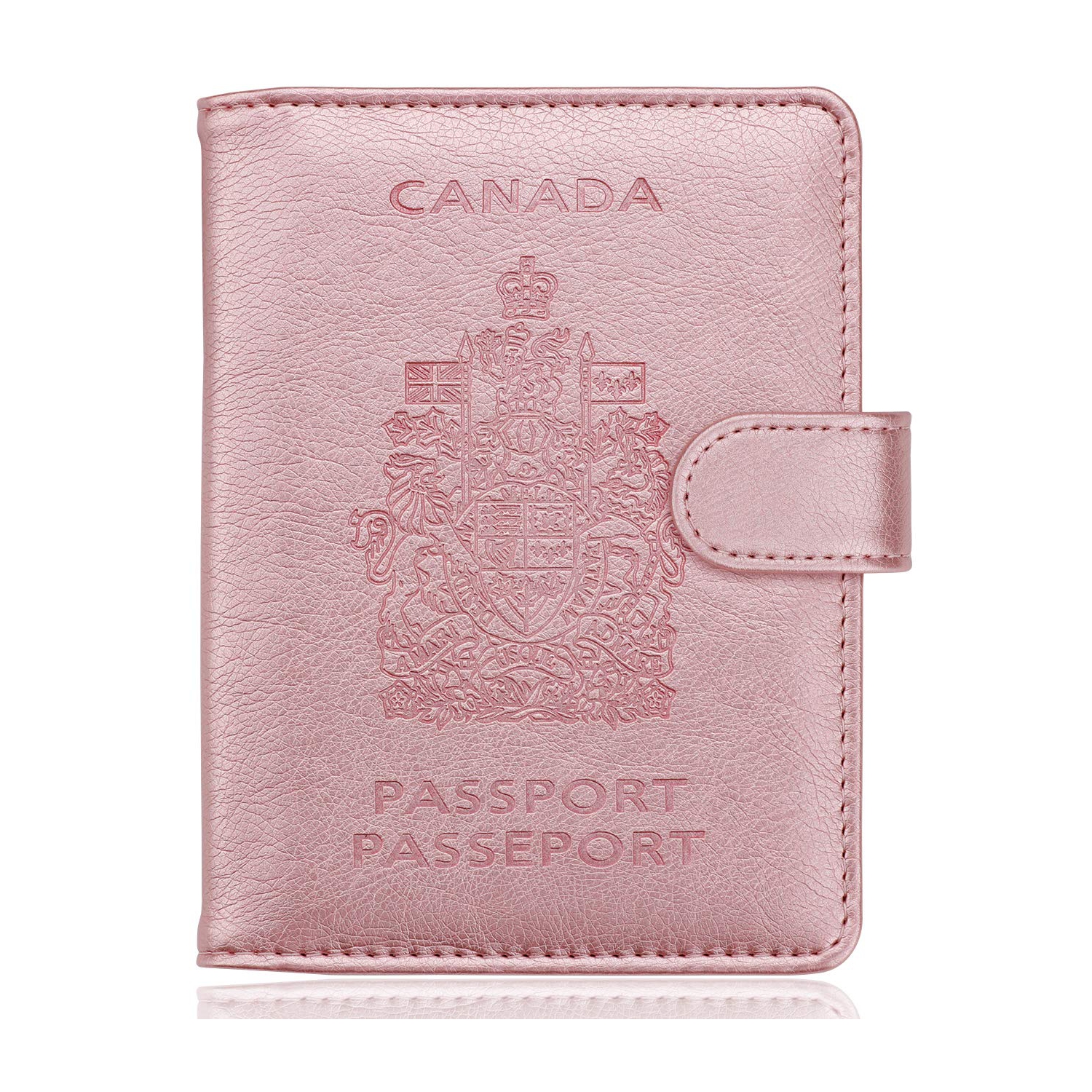 RFID Blocking Passport Holder Travel Wallet Cover Case