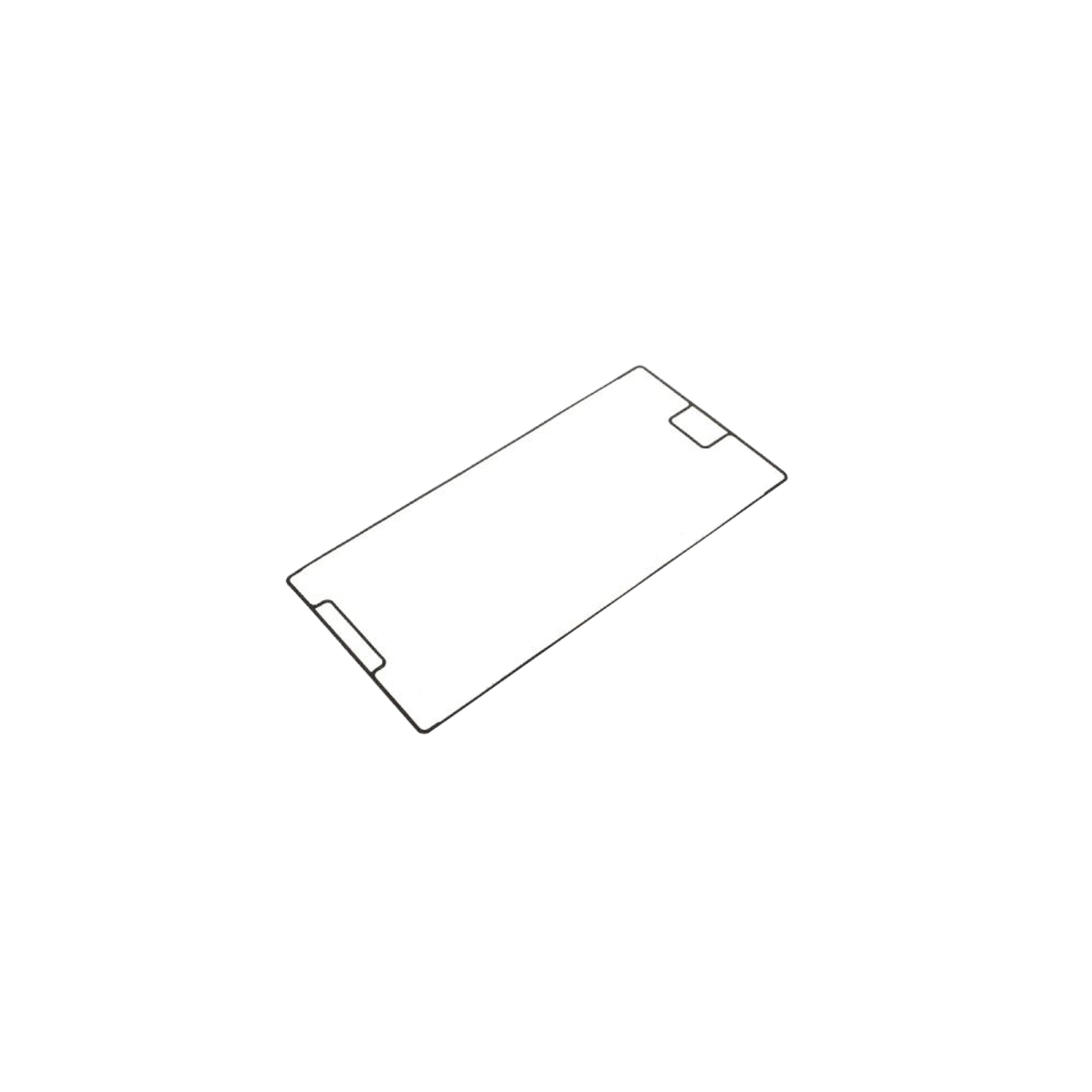 Replacement Front Housing Frame Adhesive Sticker Compatible With Sony Xperia XZ Premium