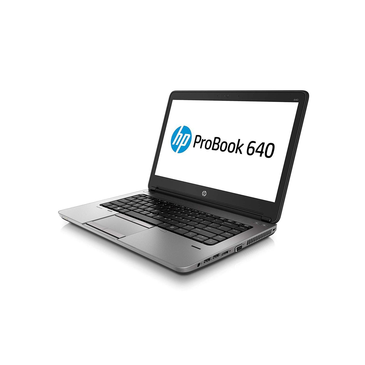 Refurbished (Excellent) - HP ProBook 640 G1 Laptop: Intel Core i5 4200M 2.50GHz, 4GB RAM, 500 GB, 14", Win 10 Pro -Certified Refurbished